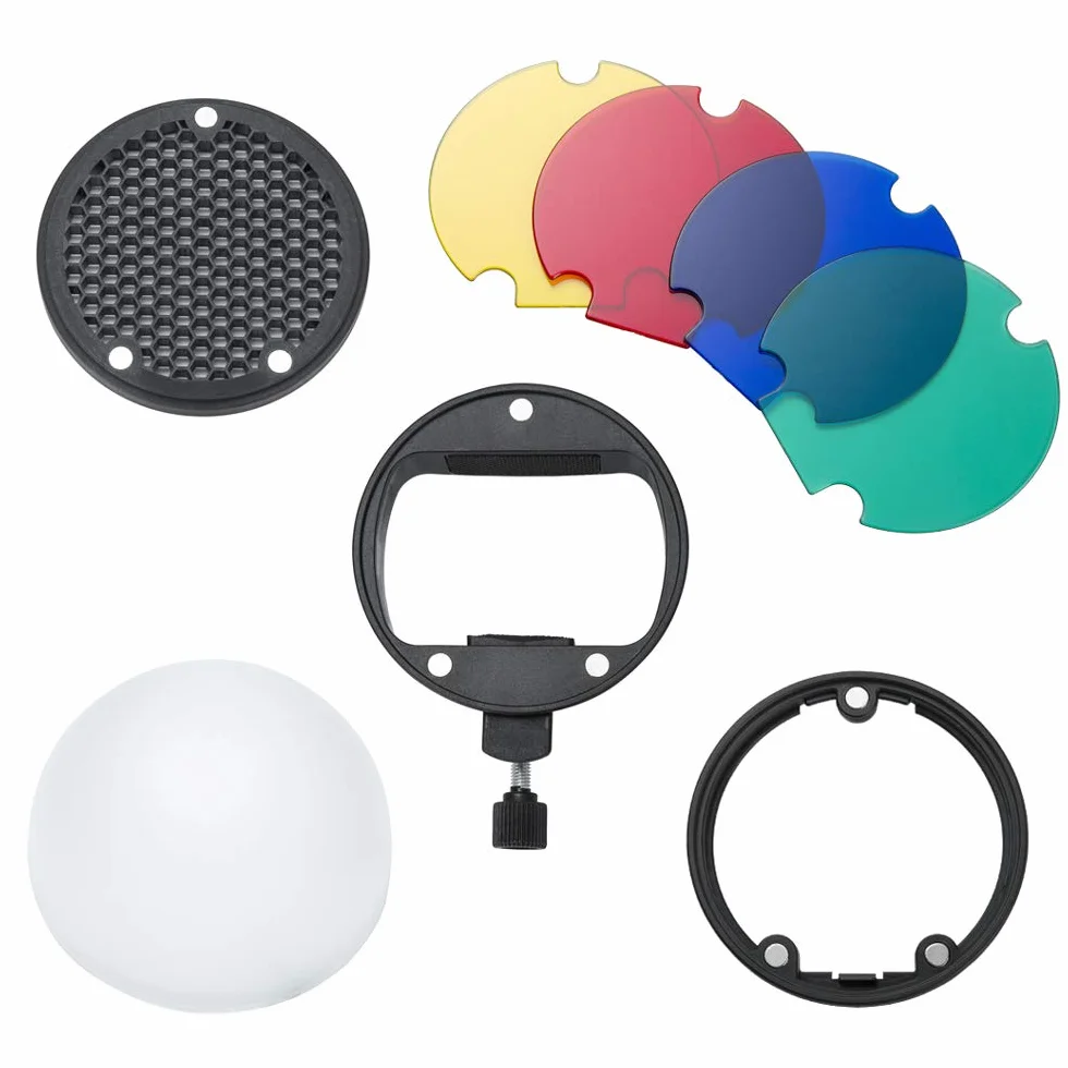 Kit di accessori per Flash Speedlite con Softbox Diffusore Adattatore magnetico universale per Flash Canon, Nikon, Sony, Godox Speedlight e YONGNUO Speedlite