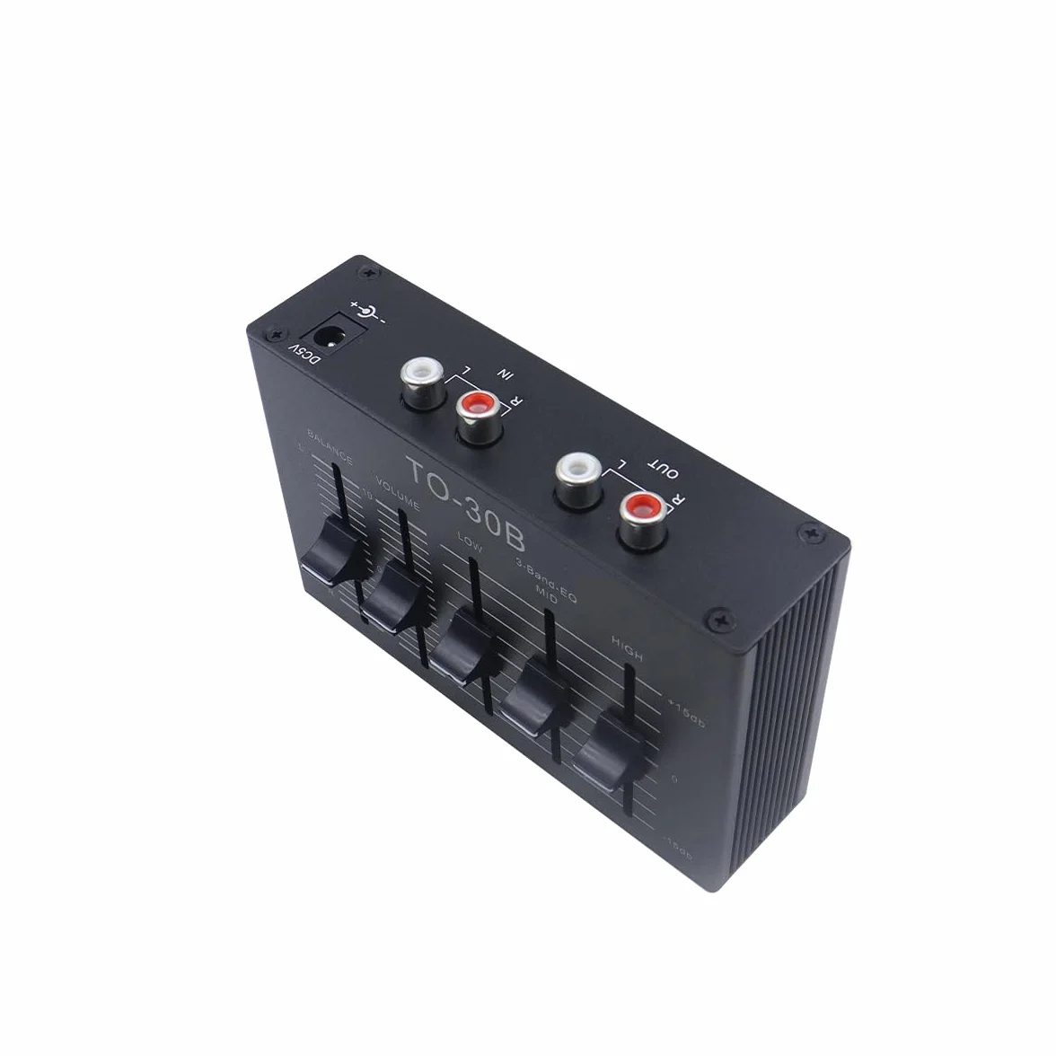 Ticha Controller di bilanciamento audio stereo, preamplificatore simmetrico a tre stadi con controllo volume