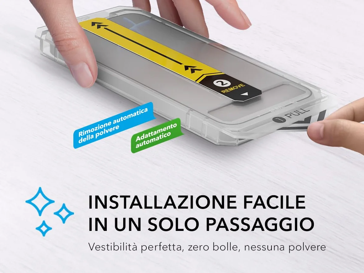 Deppa Privacy Pellicola Protettiva per Samsung Galaxy S25 Ultra (6.9") – Anti Spia Vetro Temperato, Ultra Resistente, Copertura Totale, Anti-Graffio, 2 Pezzi