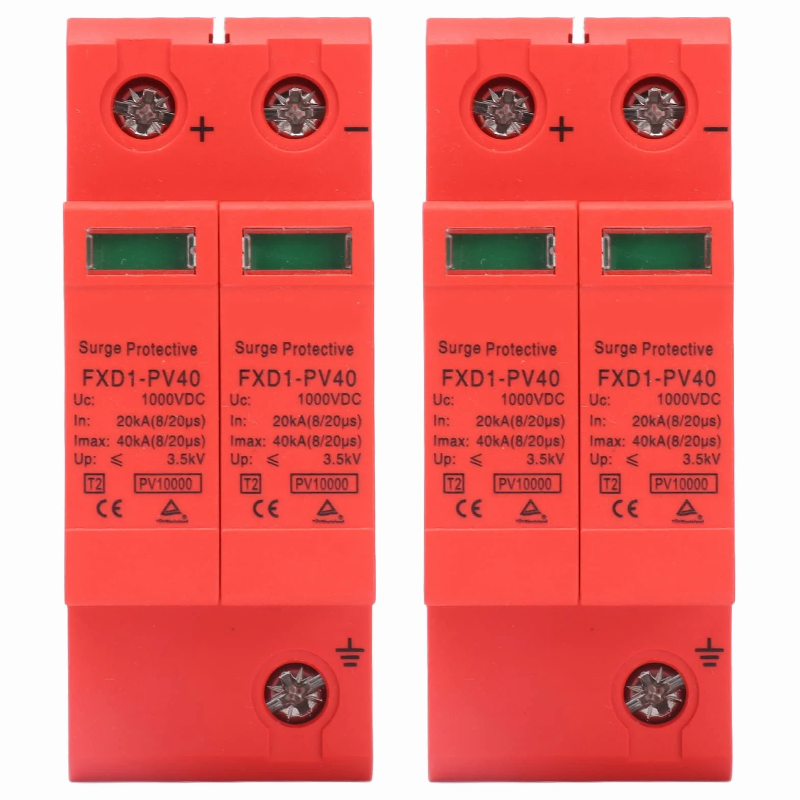 Dispositivi di Protezione SPD Fotovoltaico DC 40KA 20KA 1000V