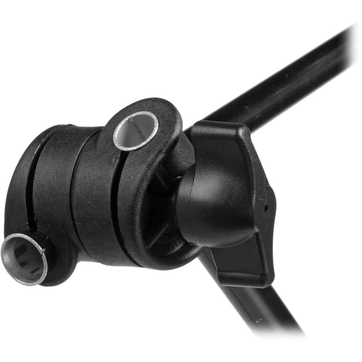 Manfrotto 196B-3 Braccetto Serie Articulated con 3 Sezioni e Supporto per Fotocamera, Attacco 16 mm e 1/4" Femmina, in Alluminio, Nero