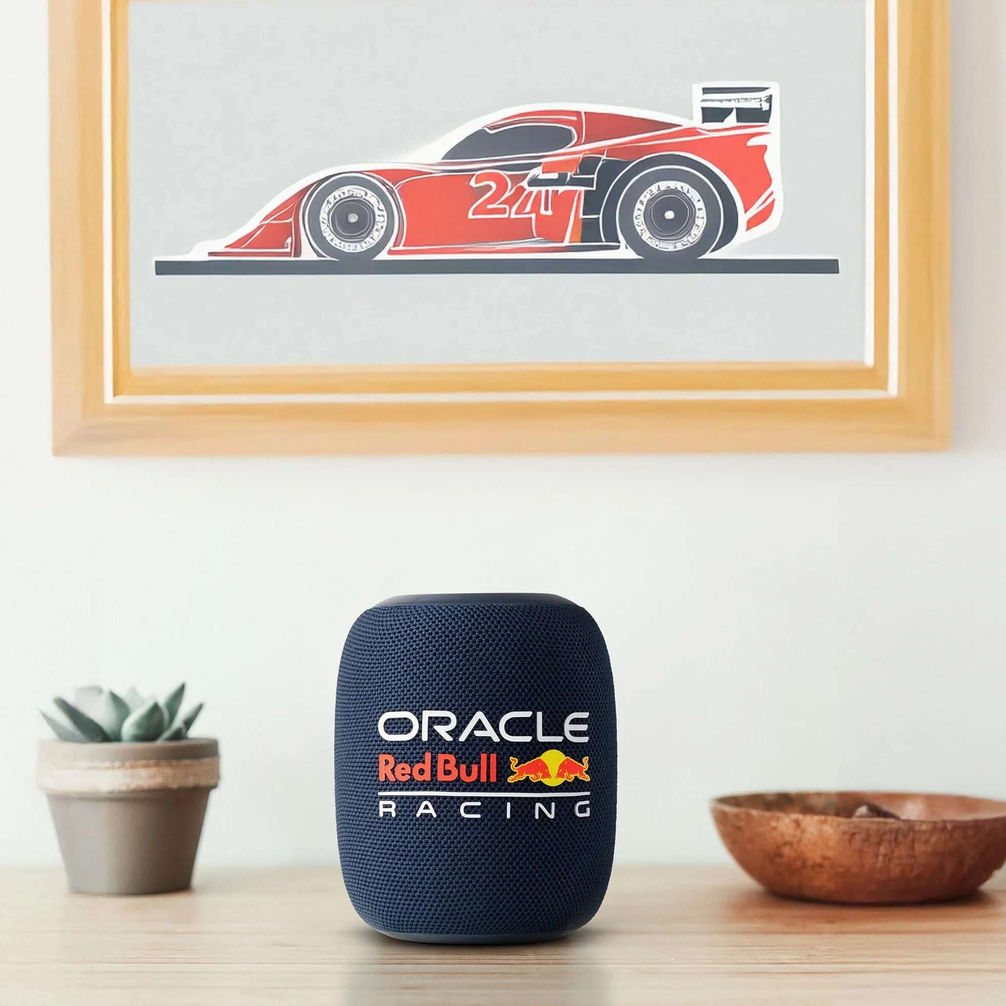 ORACLE Red Bull RACING Altoparlante Bluetooth - Altoparlante Bluetooth compatto con illuminazione a LED, potenza massima 5W, USB e vero wireless
