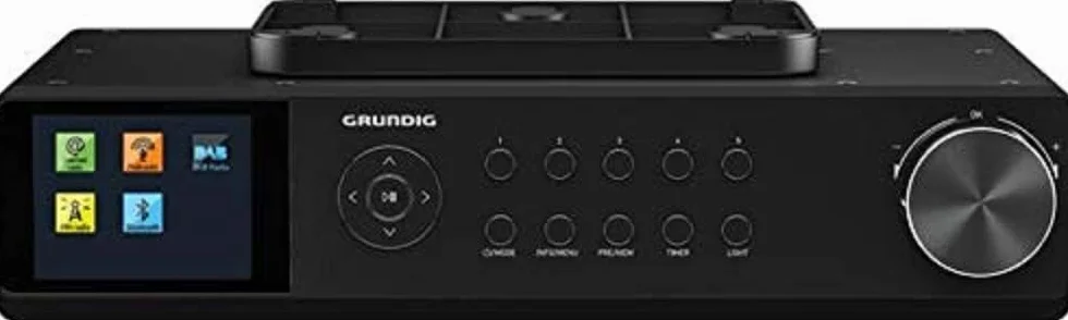 GRUNDIG DKR Radio da Cucina Bluetooth DAB DAB+ Web Nero