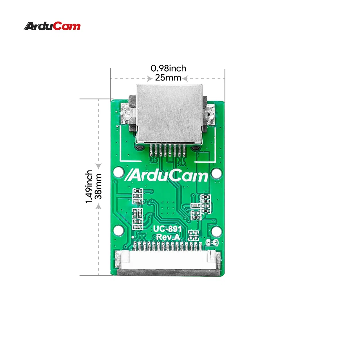 Arducam Kit di prolunga per fotocamera Raspberry Pi, estensione fino a 15 metri, compatibile con Raspberry Pi Camera V1/V2/HQ, e modulo fotocamera autofocus da 16 MP