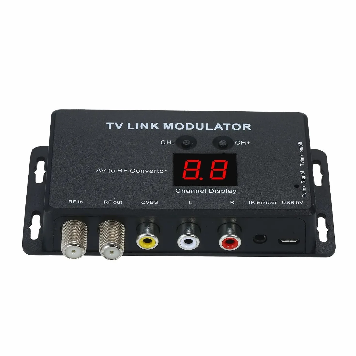 Modulatore UHF TM70 TV Link Convertitore AV a RF Extender IR Supporto PAL/NTSC
