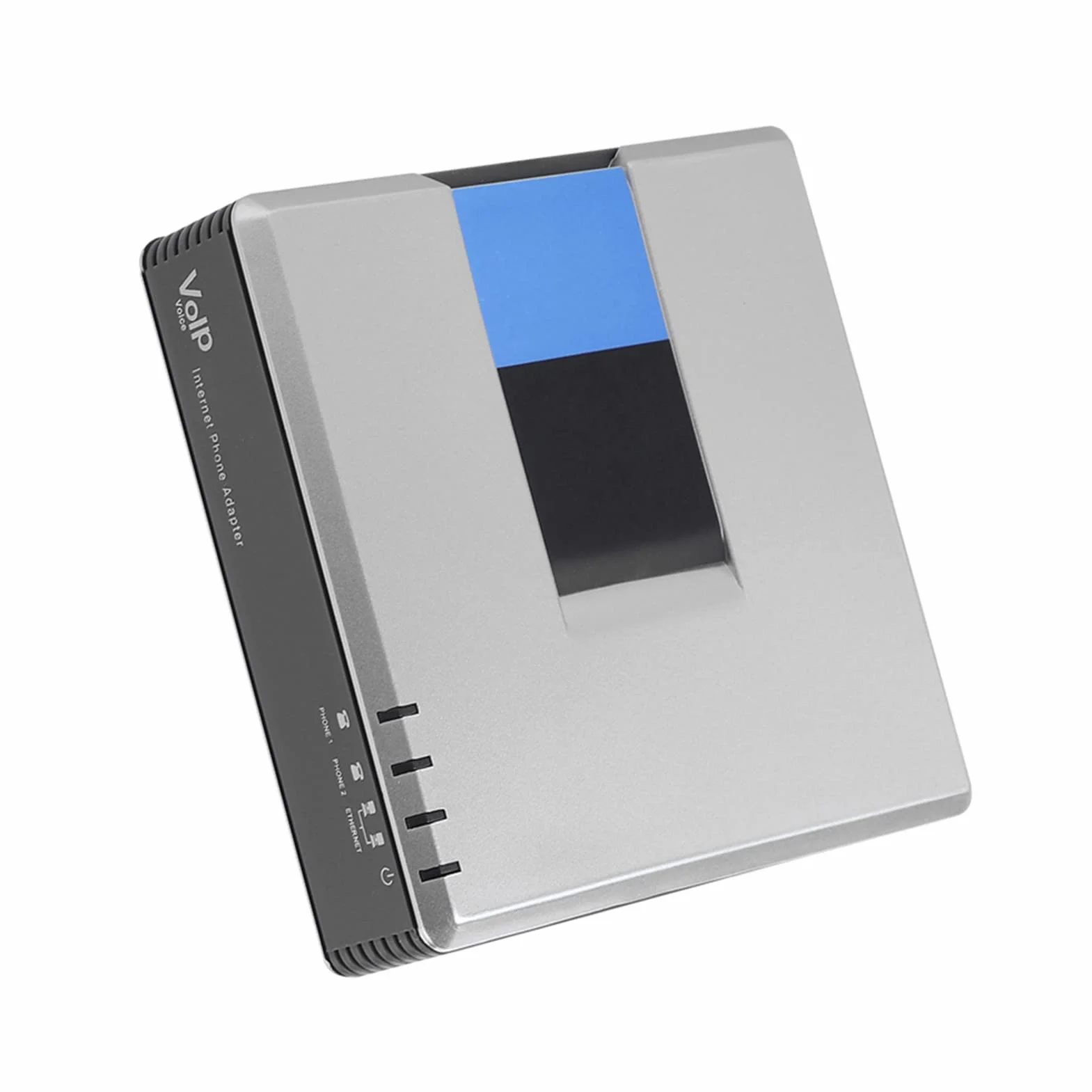 Adattatore Telefono VoIP per Voice Over IP, Ga Eway in Erne 2 por S Sip RJ45 Cavo per Telefoni Skype Voice Over IP per PAP2 AU Plug 100 240 V con por RJ 45 Ne Work in Erface