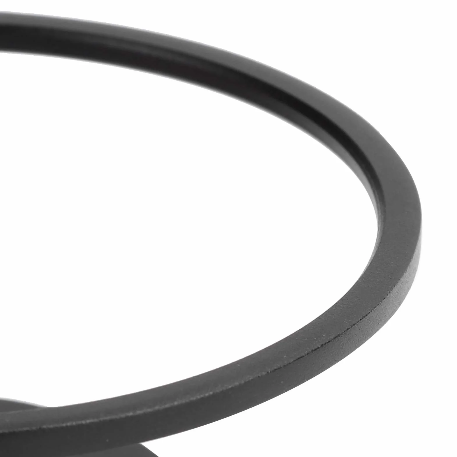 PUSOKEI Supporto a Parete per HomePod Mini - Robusto Supporto in Lega di Alluminio, Supporto per Soluzione Salvaspazio Compatibile con Homepod Mini Altoparlante(Nero)