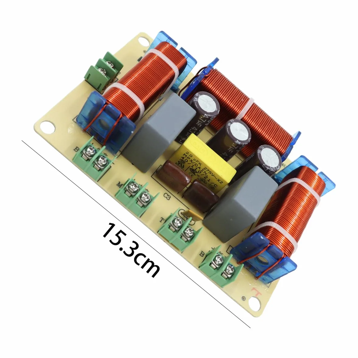 Crossover per altoparlanti a 4 vie da 400 W RCEDA 406 passivo per audio per auto e casa da 4 a 8 Ohm
