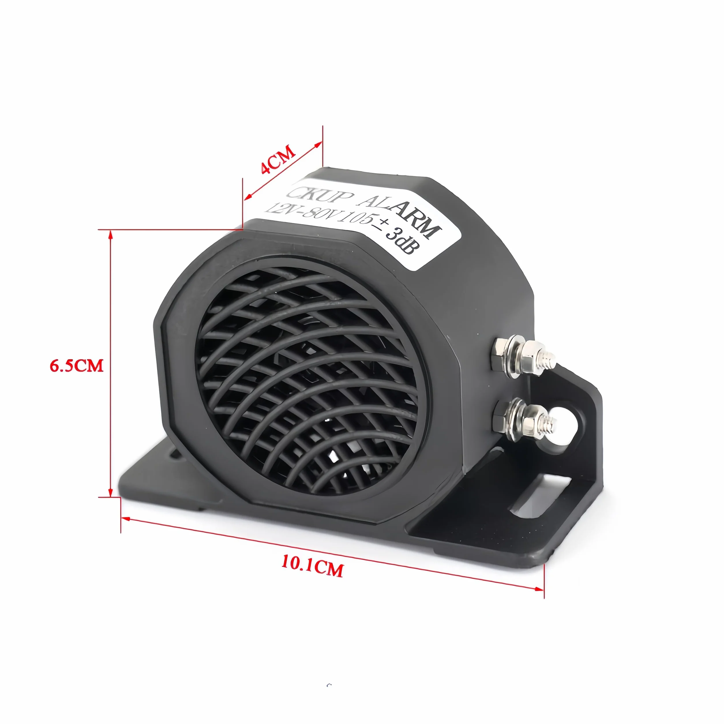 Cicalino Retromarcia 12-80V 105 DB Nylon Sirena Allarme Auto Camion Veicoli Pesanti