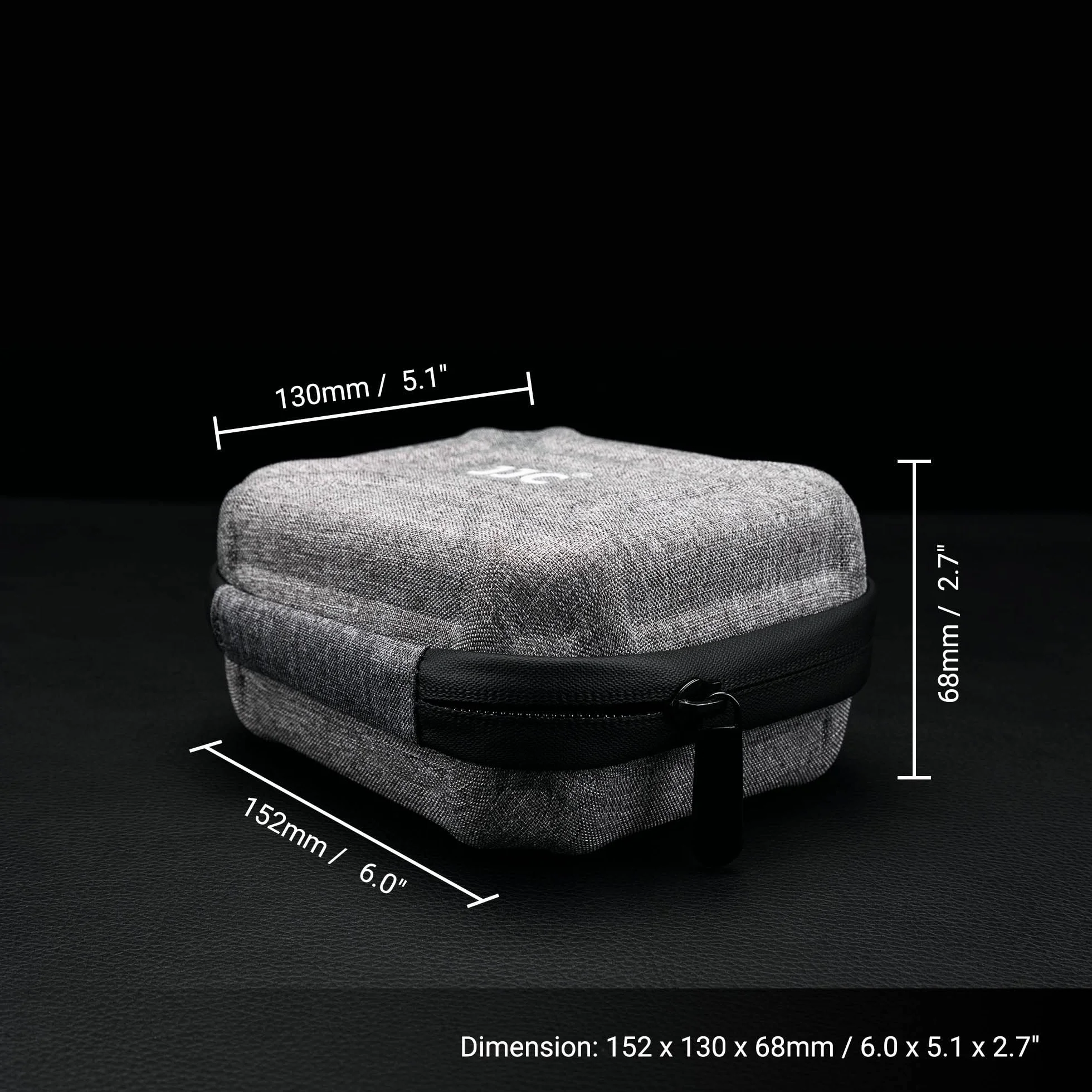 JJC Custodia per filtro per obiettivo fotocamera resistente all'acqua per 10 filtri tondi diametro fino a 95 mm - Fodera Tasche filtro Custodia per il trasporto Scatola con un panno in microfibra