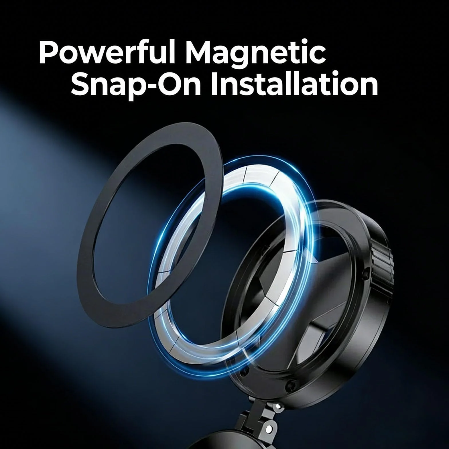 Anti-Glare Magnetic Phone Filter, 52mm Polarizing Lens Filter, Magnetic Adapter Mount for Smartphone Photography (1 PCS)