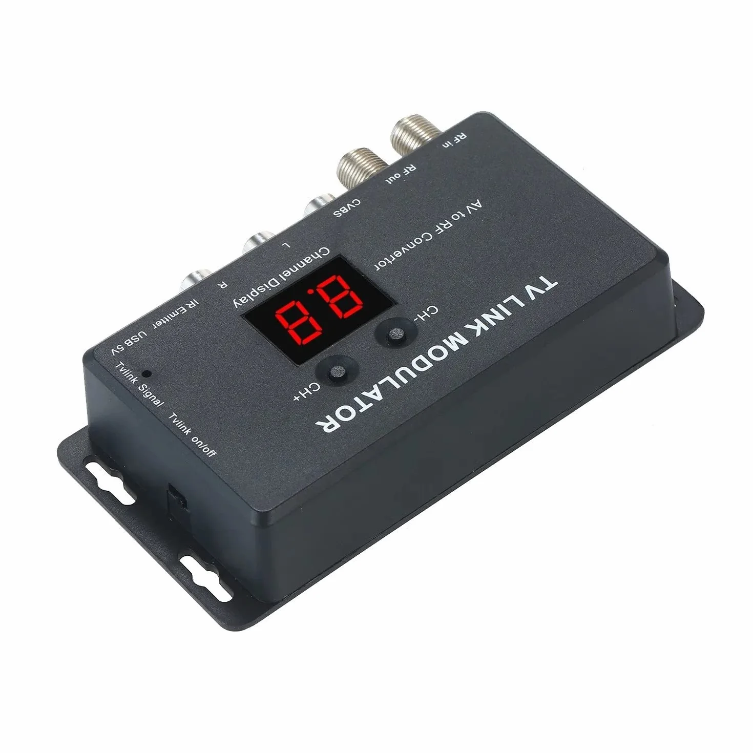 Modulatore UHF TM70 TV Link Convertitore AV a RF Extender IR Supporto PAL/NTSC
