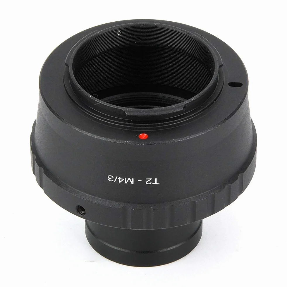 T2-M4 / 3 Anello Adattatore per Telescopio, 1,25 Pollici Anello Adattatore per Telescopio in Metallo per Olympus M4 / 3 Fotocamera