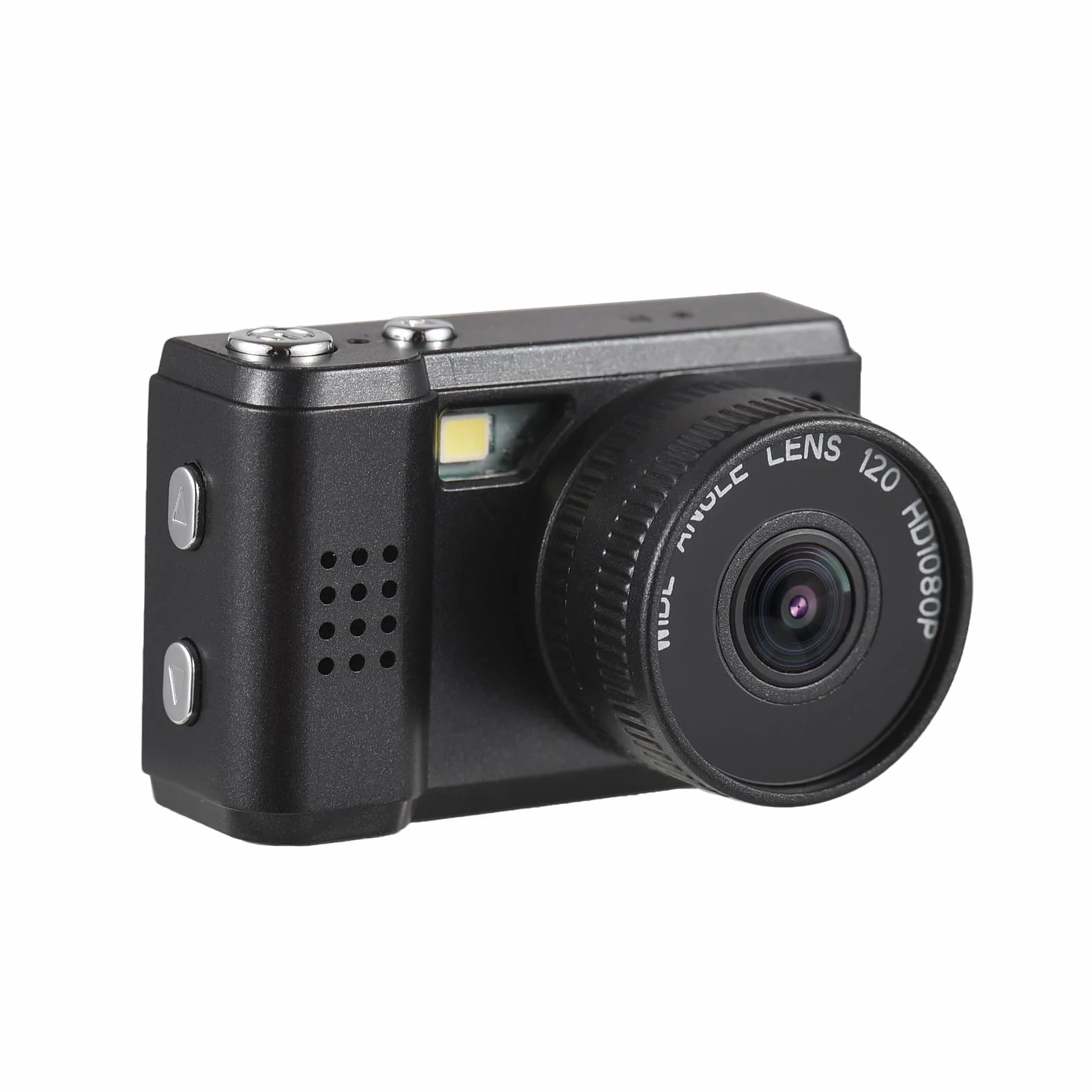 Andoer Mini Fotocamera Digitale, 1080P, Compatta, Con Schermo LCD, Rosa/Nero, Per Bambini, Adolescenti, Anziani, Principianti