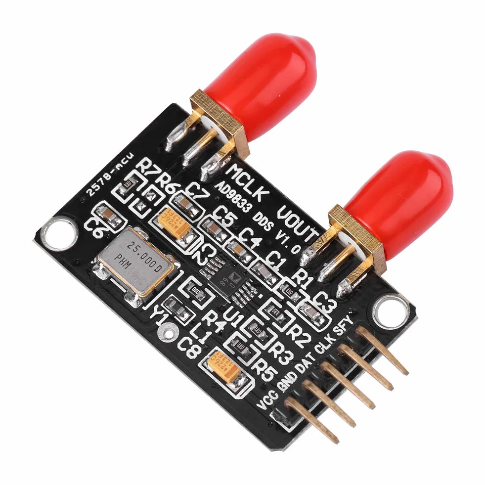 Modulo Generatore di Segnale DDS AD9833 0-12,5 MHz Onda Quadra Triangolare Sinusoidale 2,3-5,5 V per Elettronica Sperimentale