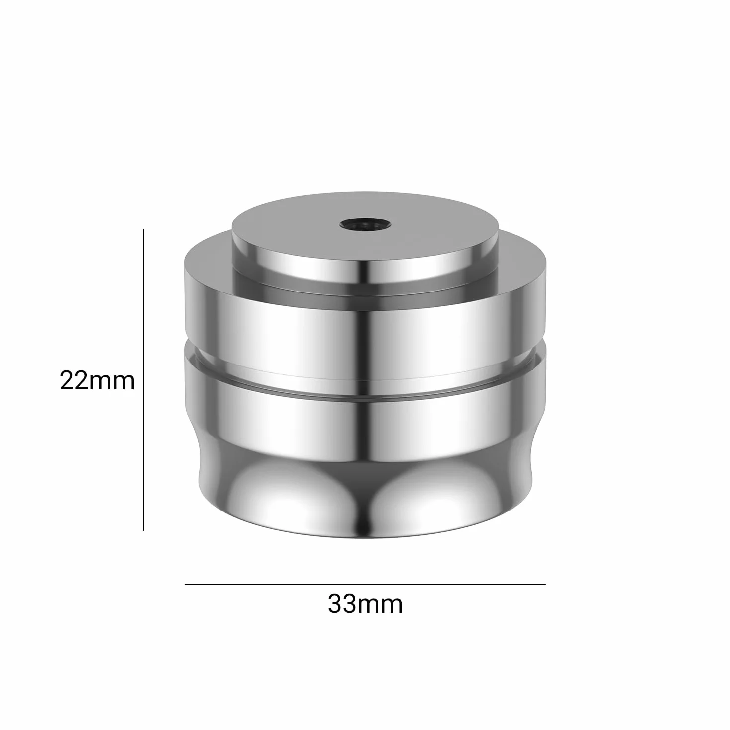 Piedini per altoparlante HiFi 33 x 22 mm alluminio massiccio 4 szt subwoofer