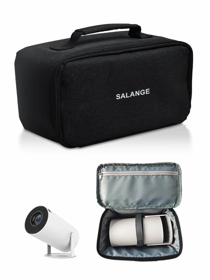 Salange Mini custodia per proiettore HY320, borsa da viaggio con cerniera