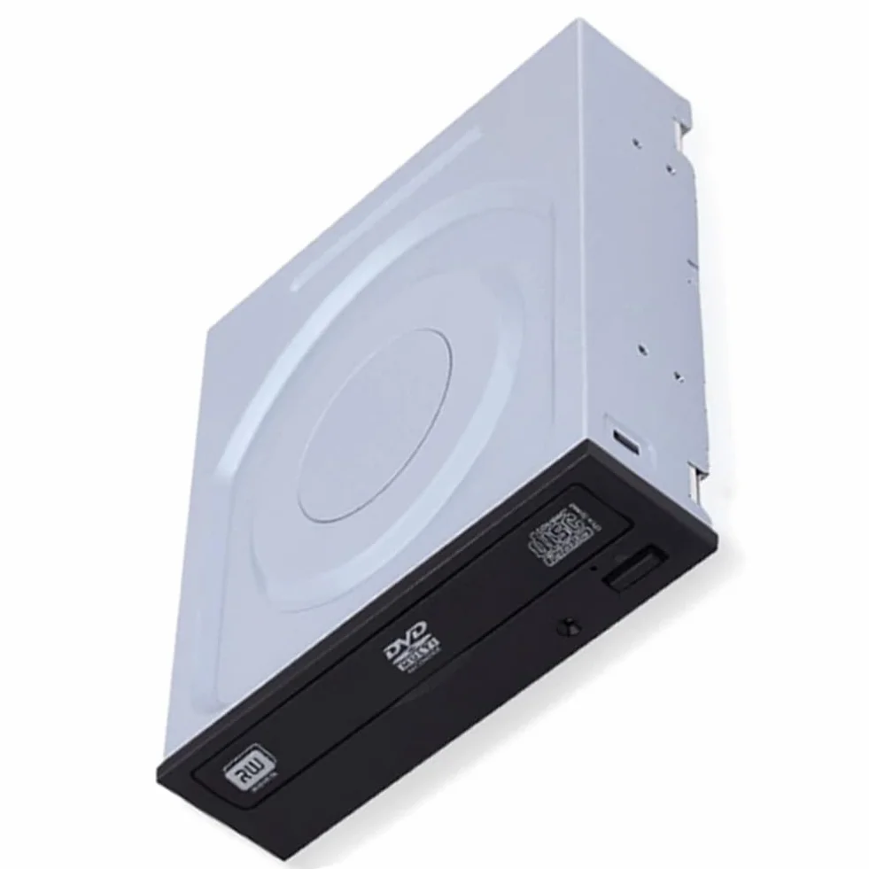 Computer desktop con drive interno integrato e masterizzatore ottico DVD/CD integrato