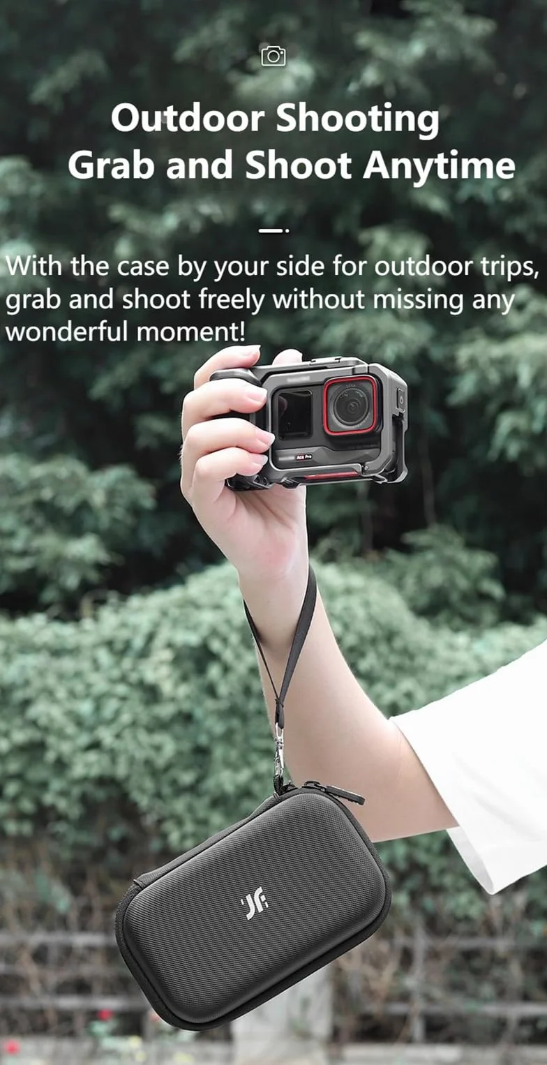 Custodia Impermeabile Antiurto per Insta.360 Ace Pro 2 Xplorer Grip Kit - Impugnatura, Batterie e Adattatore Sgancio Rapido