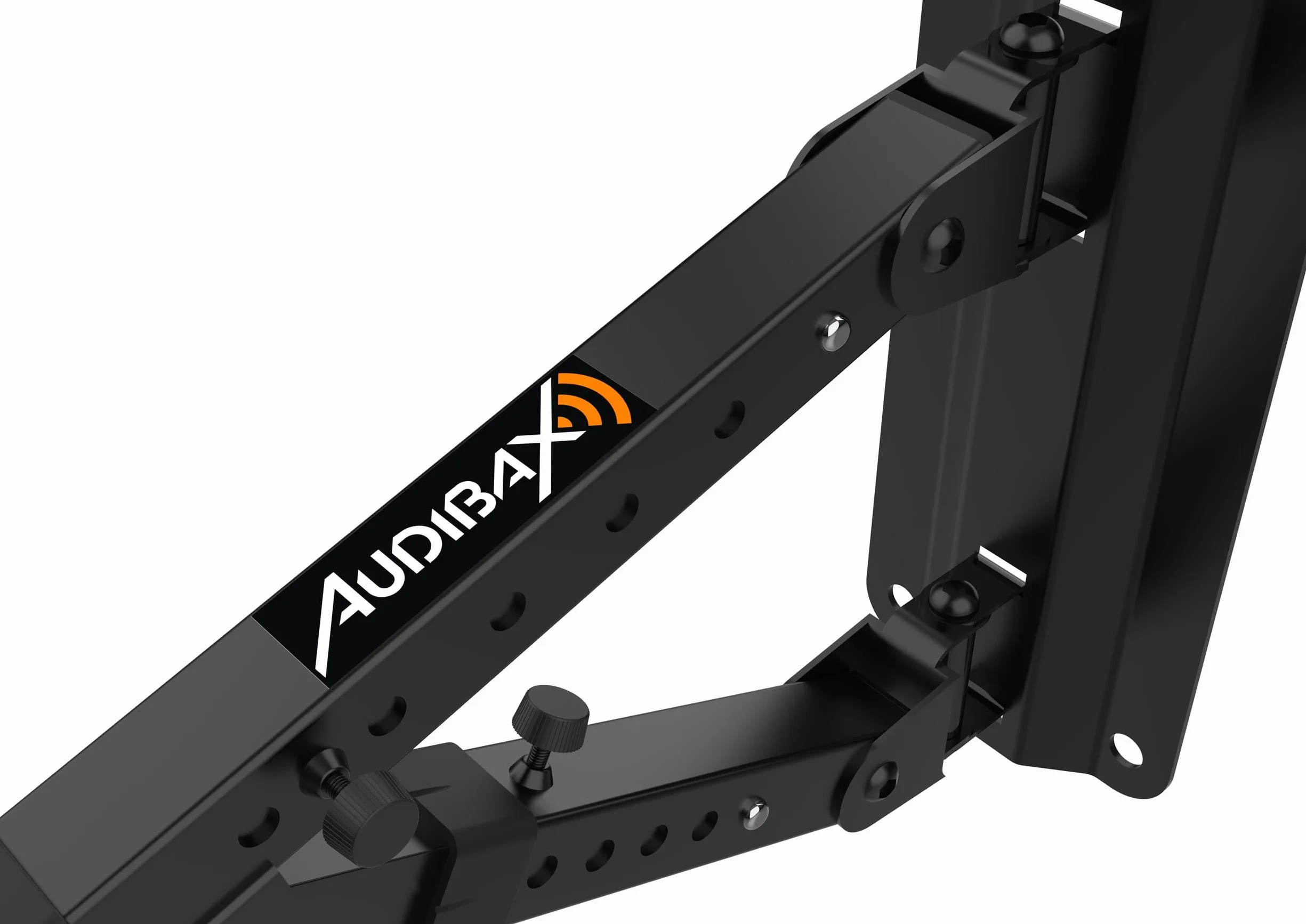 Audibax Neo 30 Supporto da Parete per Altoparlante Professionale Staffa Inclinabile Universale 35 mm 35 kg