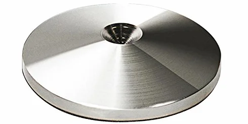NORSTONE Sottopunte Antirisonanza in Acciaio Argento Rotondo Protezione Pavimenti
