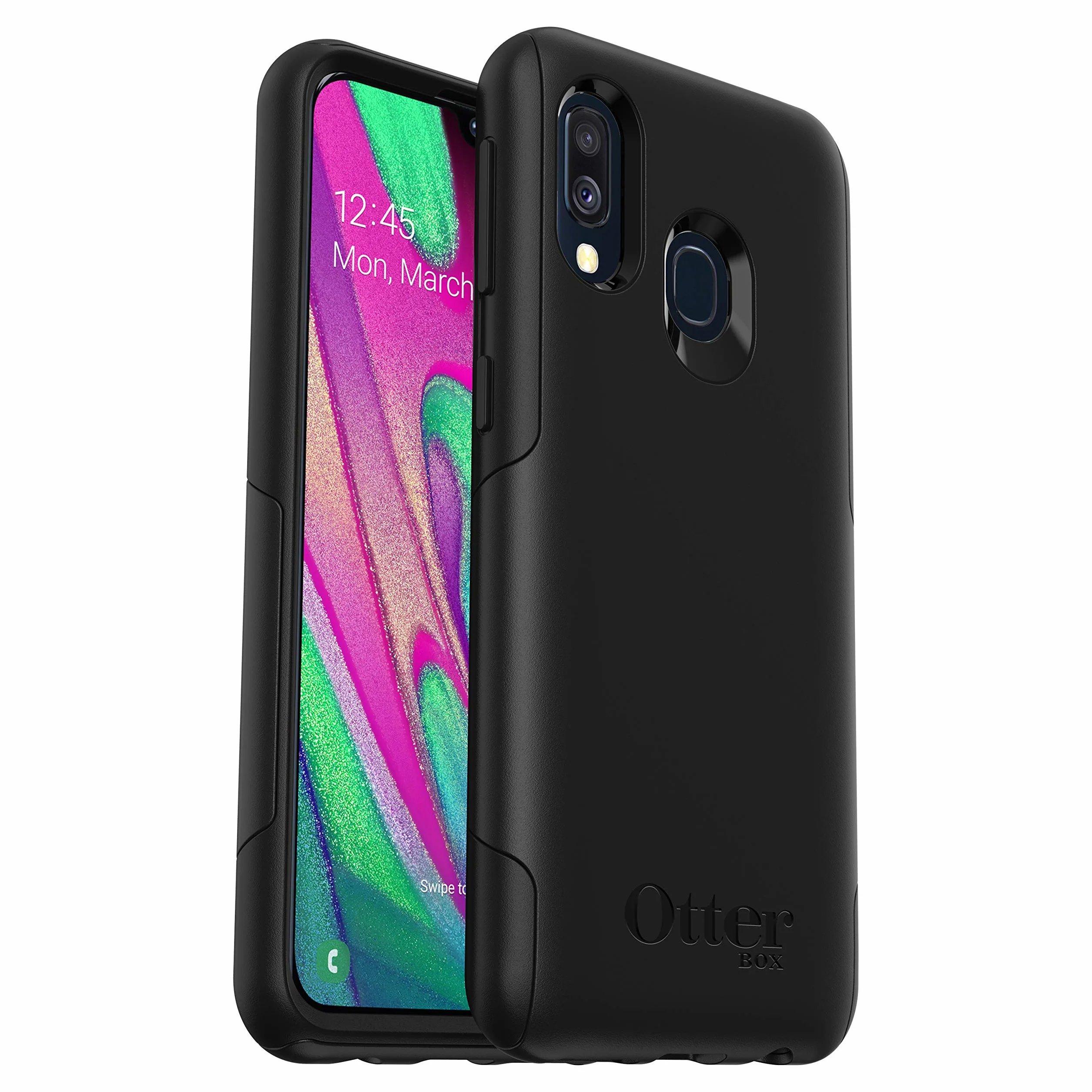 OtterBox per Galaxy A40, Custodia resistente a cadute, gamma Commuter Lite, Nero - Senza Retail Package