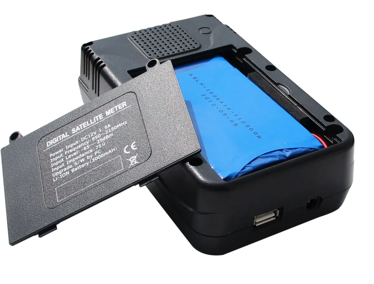 WS6906 Satellite Finder 3.5" Display LCD Dati Digital Signal Finder Meter 950MHz - 2150MHz