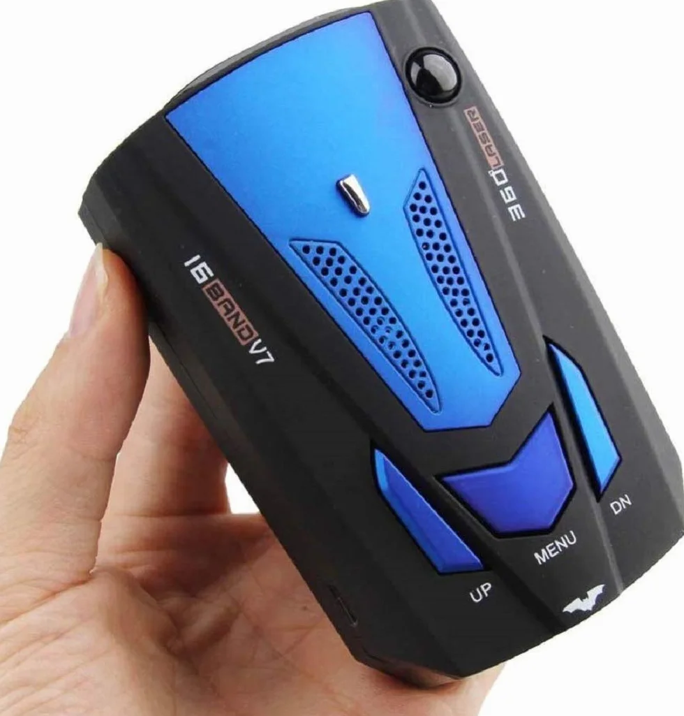 MASO Nuovo rilevatore radar velocità auto 360 gradi V7 GPS polizia sicuro allarme vocale 16 banda