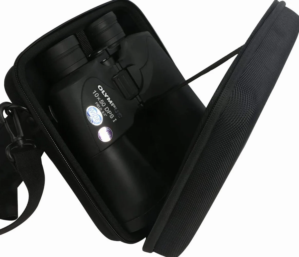 Khanka Eva Borsa da Viaggio Custodia Caso Scatola per SkyGENIUS 10x50 /skygeinus/Brigenius/Binocolo Compatto（scatola singola）