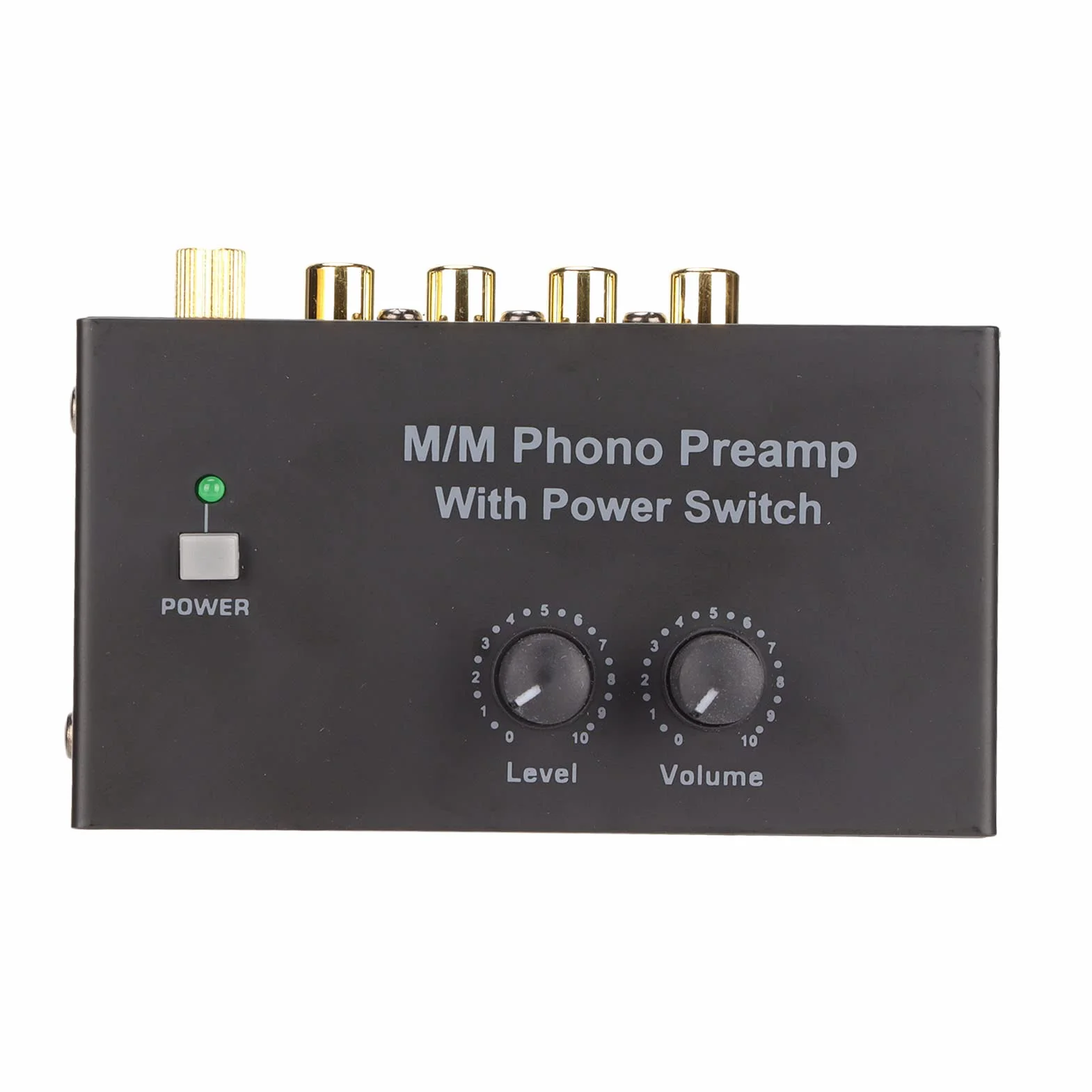 Preamplificatore per Giradischi Professionale a Basso Rumore con Adattatore DC 12V