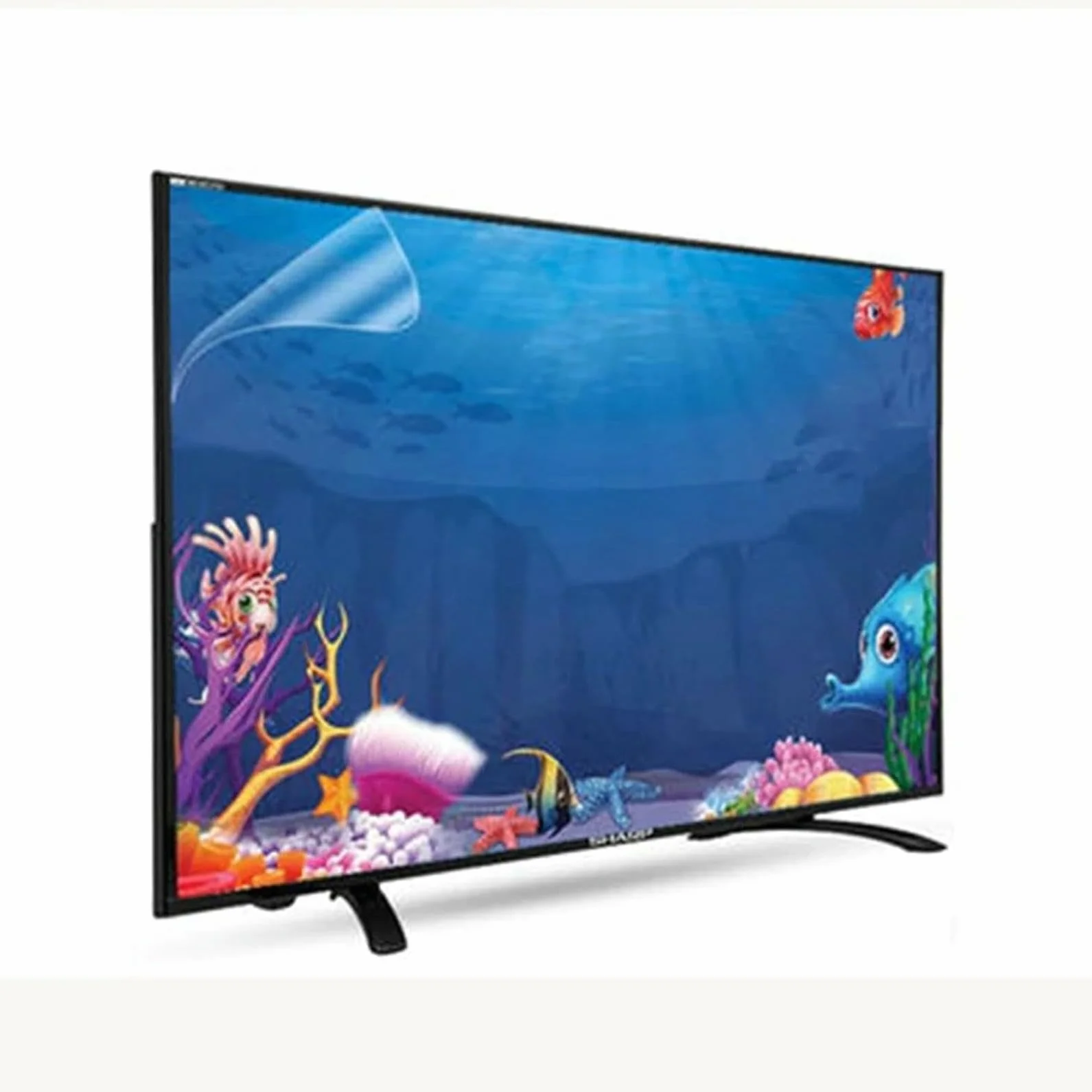 Pellicola Protettiva per Schermo TV Opaca Antiriflesso 32-75 Pollici AntiGraffio Anti Luce Blu