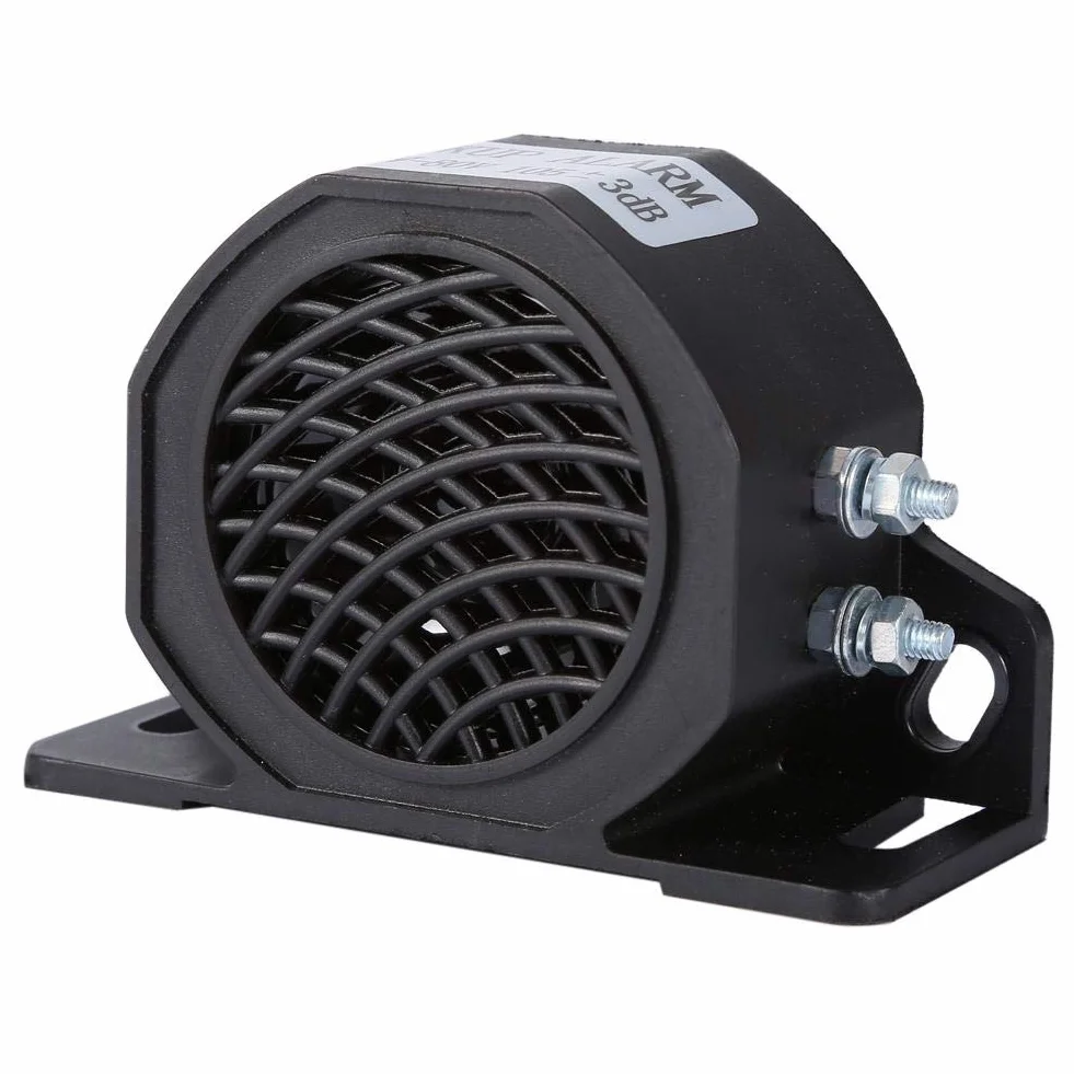 Cicalino Retromarcia 12-80V 105 DB Nylon Sirena Allarme Auto Camion Veicoli Pesanti