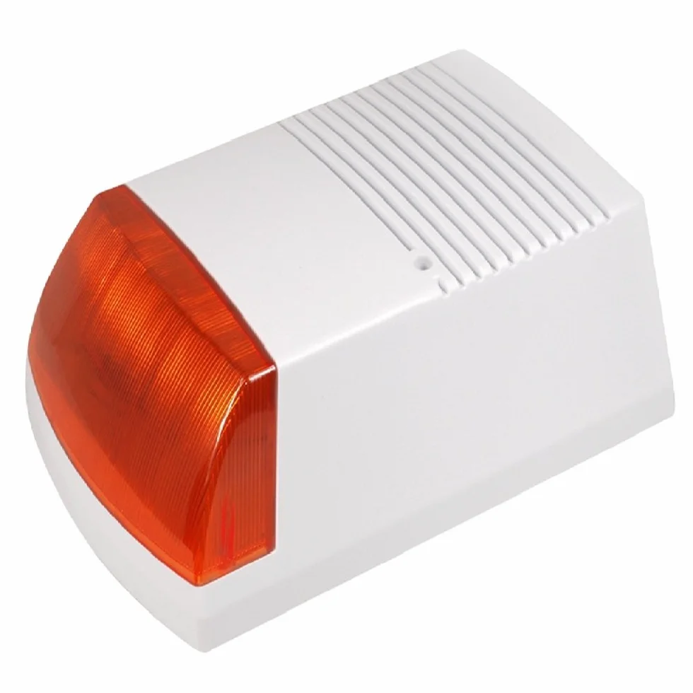 Allerme Fittizia ad Energia Solare Sirena LED per Esterni DUMMY DC3300