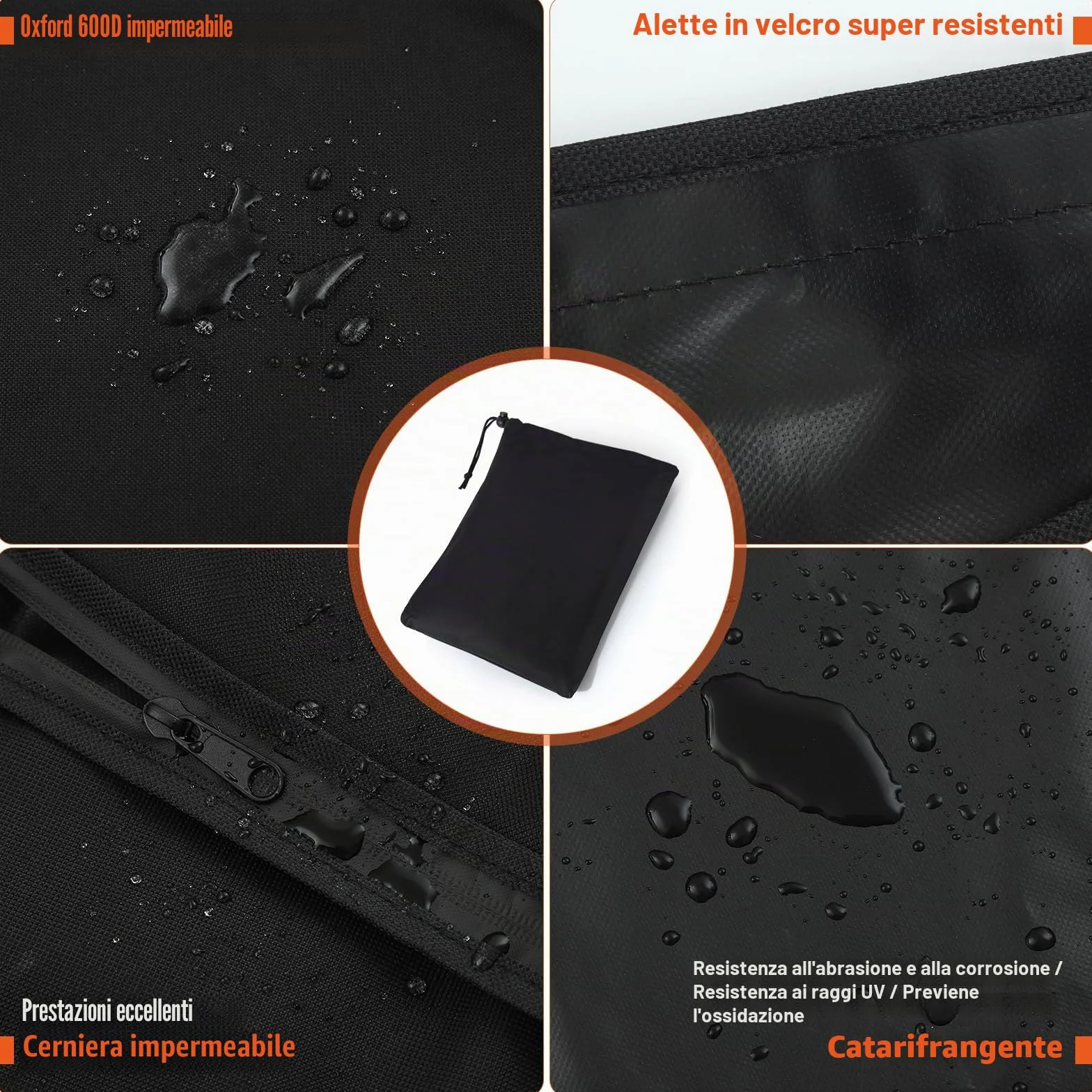 Custodia Protettiva TV 40-43 Pollici Tessuto Oxford 600D Impermeabile Antipolvere Resistente Intemperie
