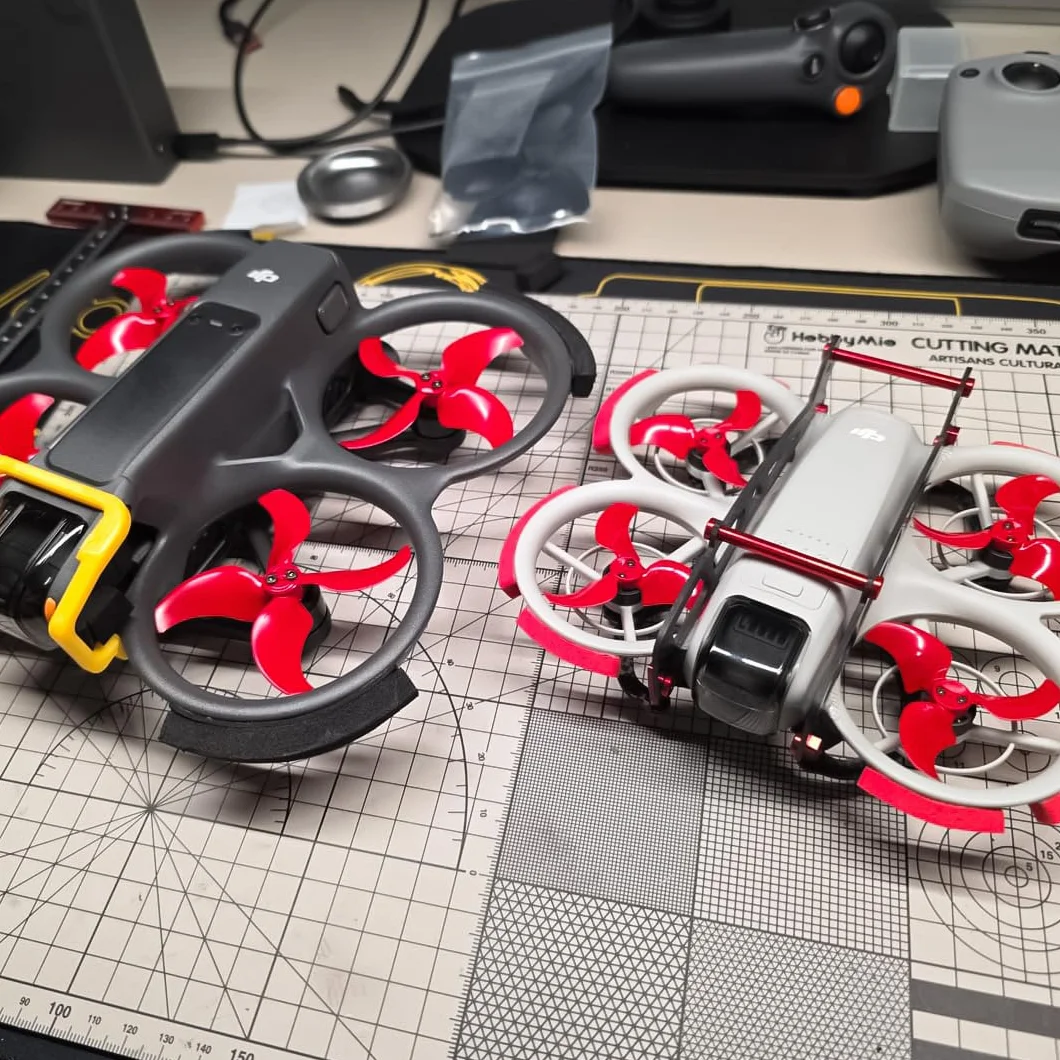 Master Airscrew Eliche Stealth DJI Avata 2 Rosso 4 Pezzi