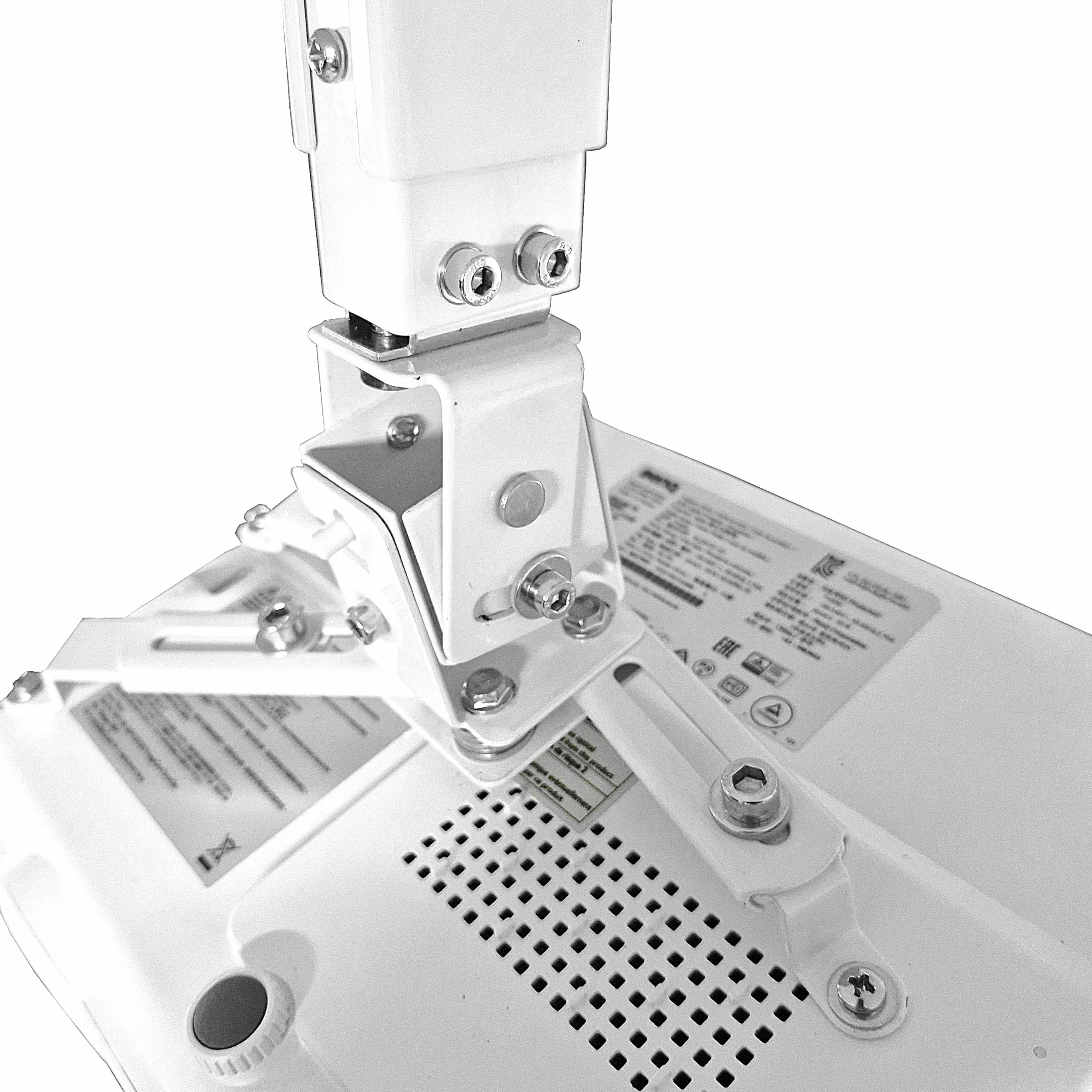 Supporto da soffitto per proiettore BenQ TH575 TK710Sti TH671ST LW650, montaggio a soffitto, perfettamente preparato, fissaggio stabile per sale conferenze, scuole (per BenQ TH575 TK710Sti TH671ST