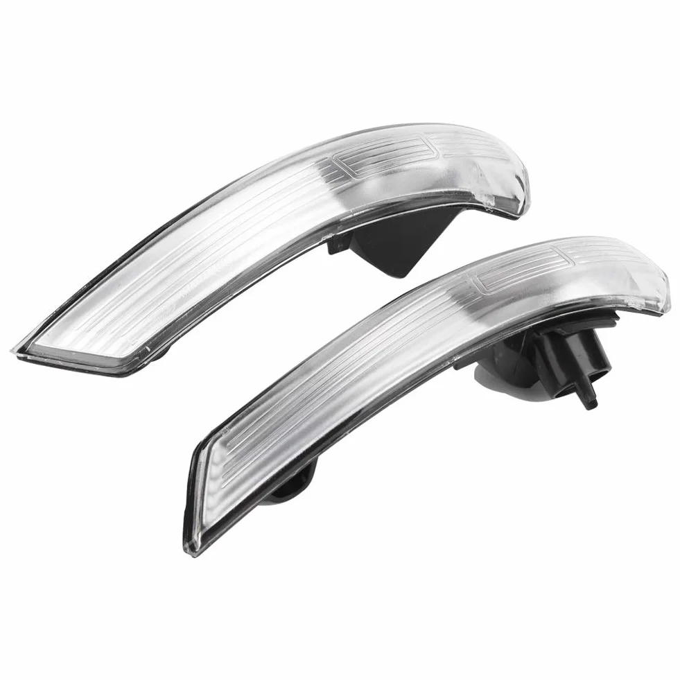 Jadeshay Indicatori di Direzione,2 pezzi Ala Indicatore Specchio Lampada Copriobiettivo Indicatore Specchietti Retrovisori Esterni Copriobiettivo per Ford Focus 2008-2018