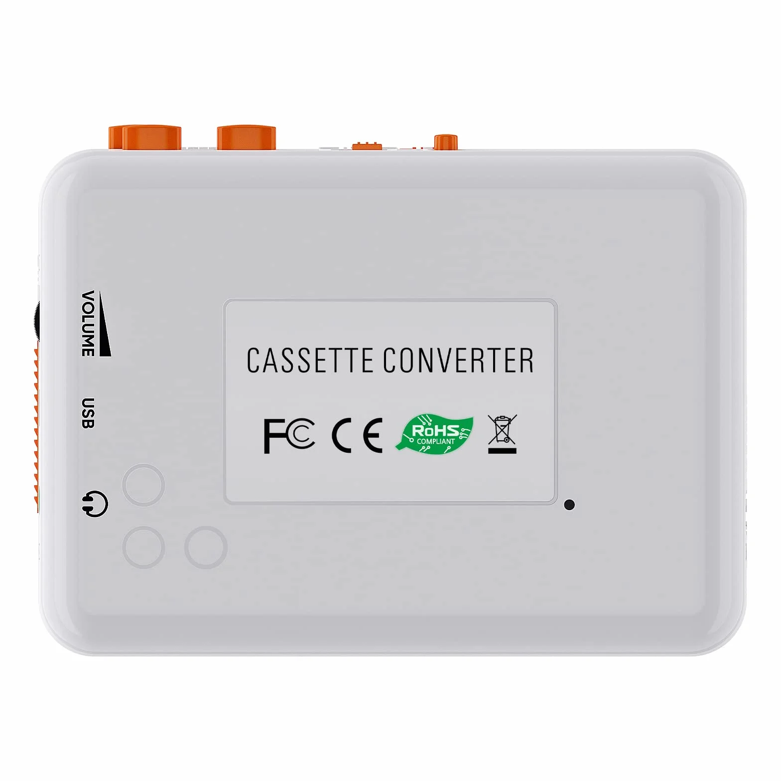 Lettore di cassette portatile 218SP registratore MP3/CD USB converter con cuffie