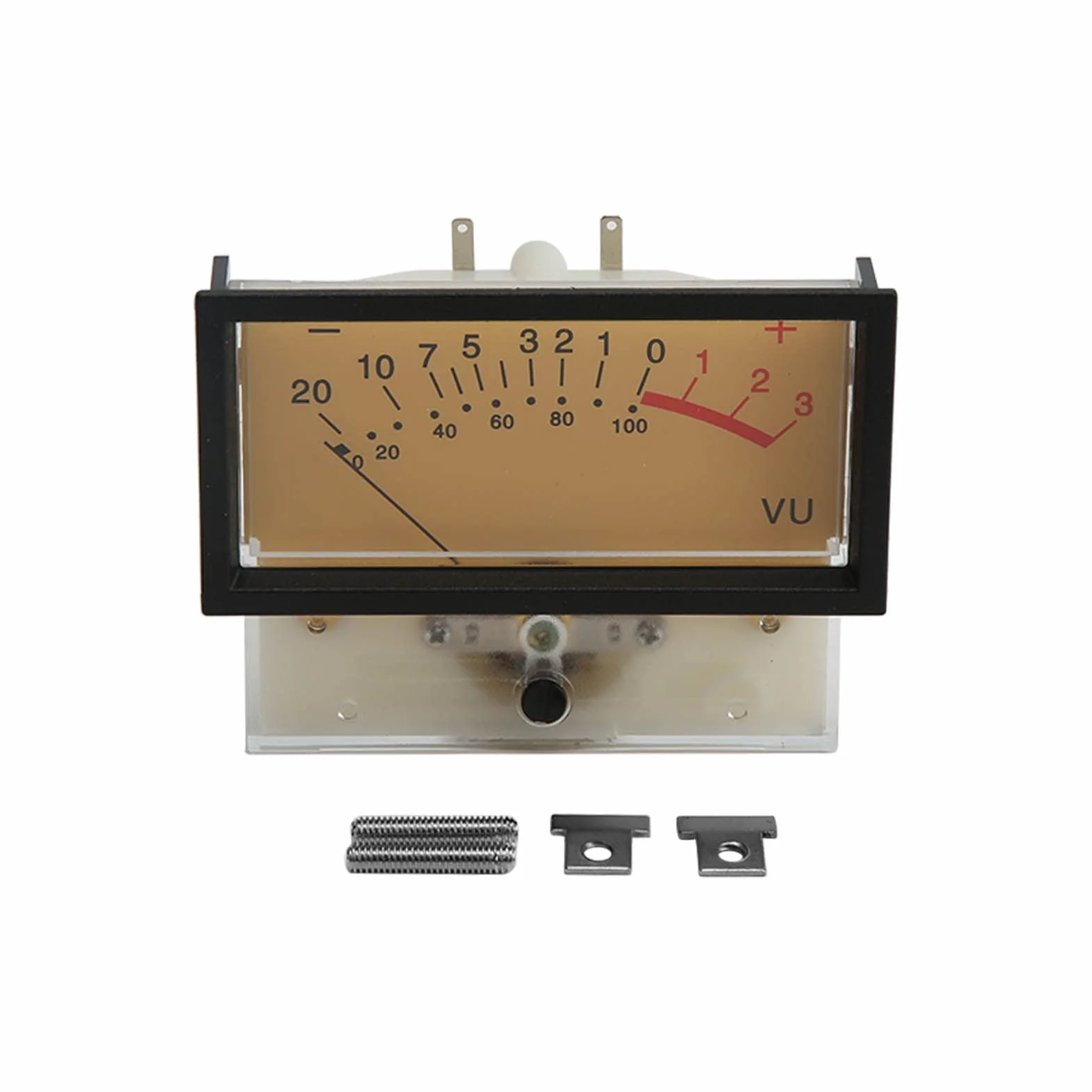 CHICIRIS Elevata Precisione Dell'intestazione VU-Meter con Retroilluminazione a LED per e Registrazioni Studios TN-73-HS-9213H VU Audio Measuring Device