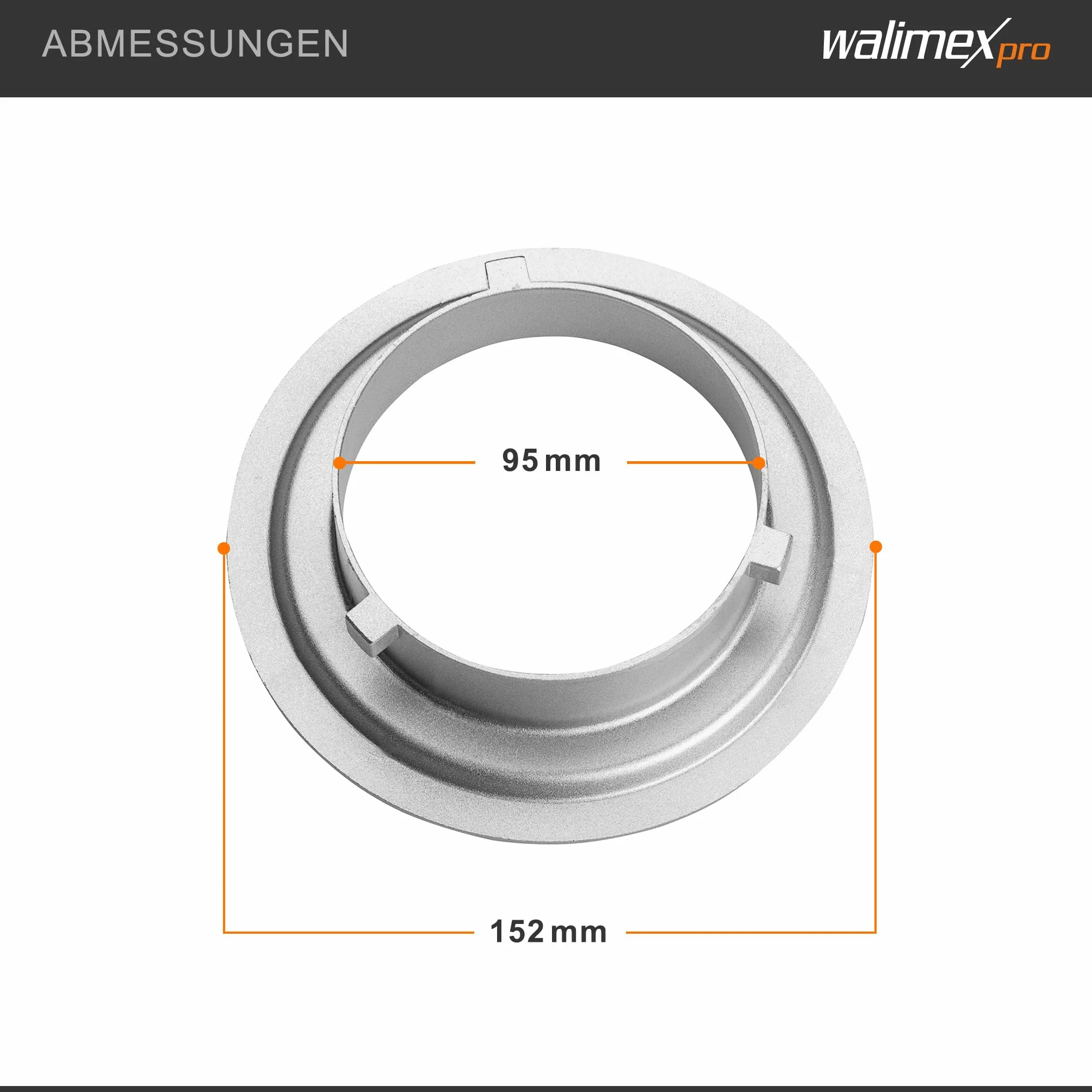 Walimex - Adattatore softbox per Aurora/Bowens