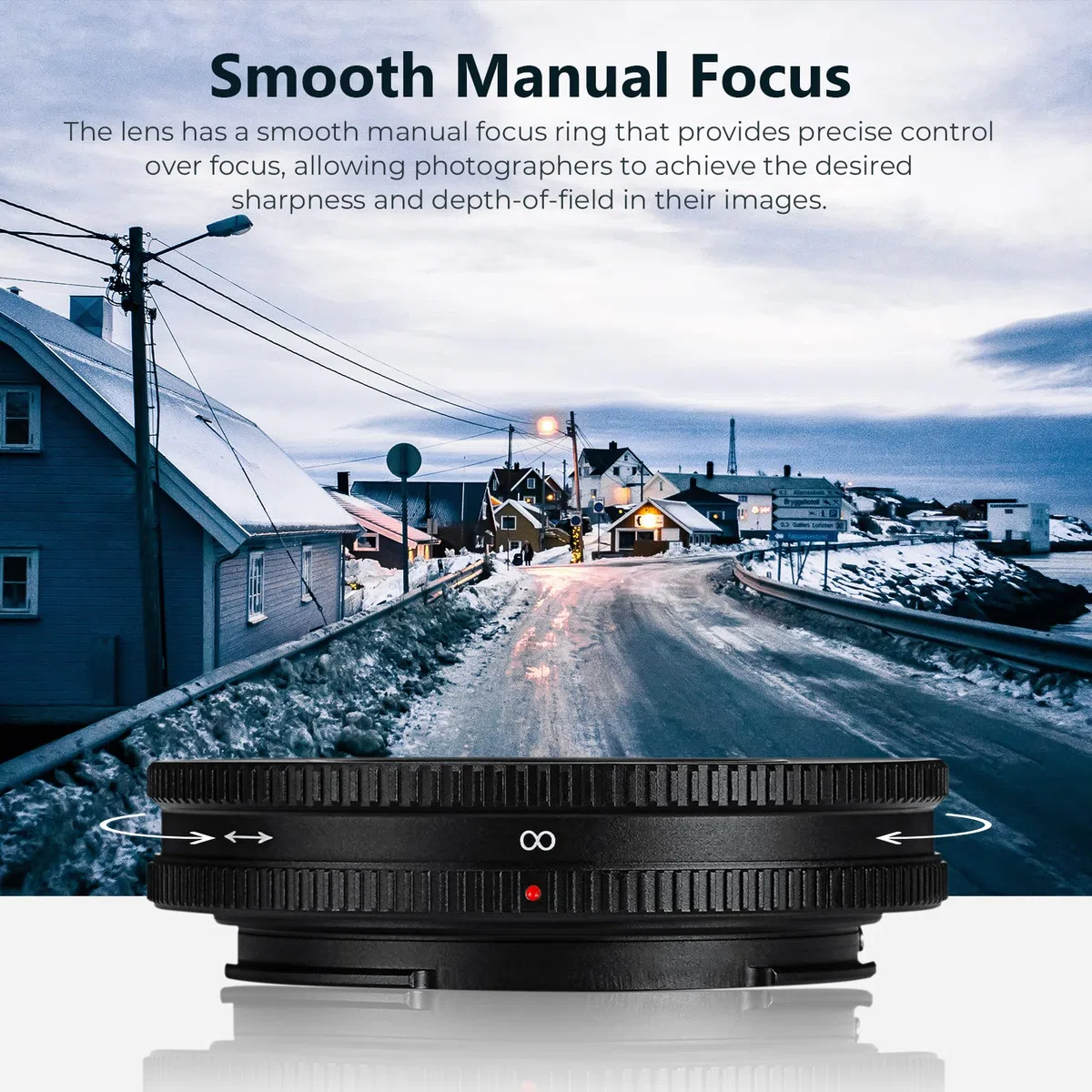 7artisans 18mm F6.3 II UFO Obiettivo, compatibile con fotocamere mirrorless Fuji X-Mount X-M1 X-M2 X-H1 X-T1 X-T10 X-T2 X-T20 X-T3 X-T4 X-T100 X-T200 X-T30 X-Pro1 Pro2 X-Pro. 3 X-E1 X-E2 X-E2S