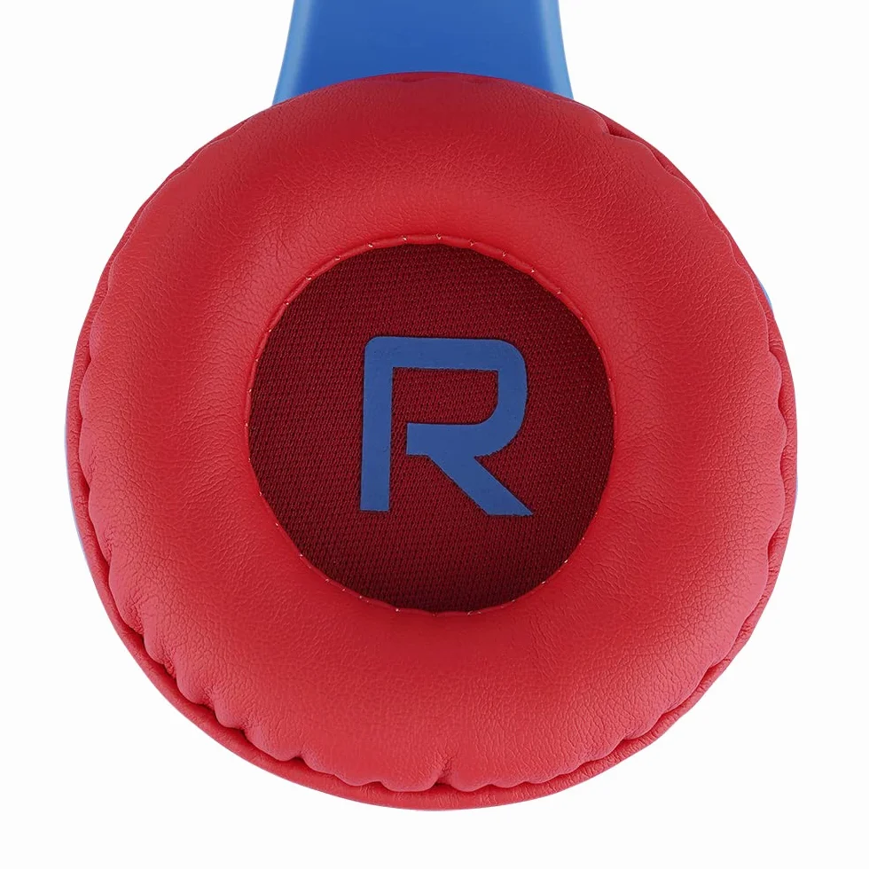 PowerLocus Cuffie Bluetooth per Bambini, Cuffie Senza Fili Over-Ear con Microfono, limitatore di volume a 85 dB, Cuffie Wireless Pieghevoli e Regolabili per Ragazzi e Ragazze per Cellulari/Tablet/PC
