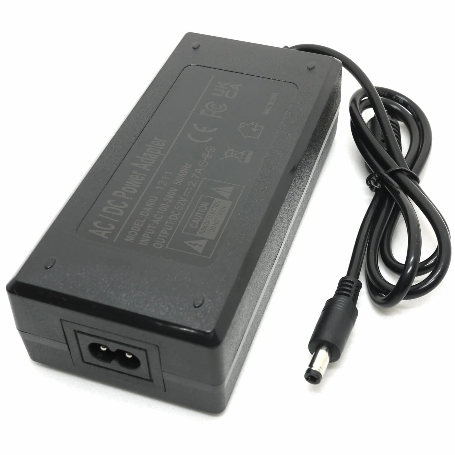 AC 100-240 V a DC 52 V 2,7 A 140 Watt Power Supply Adapter for PoE Switch Injector