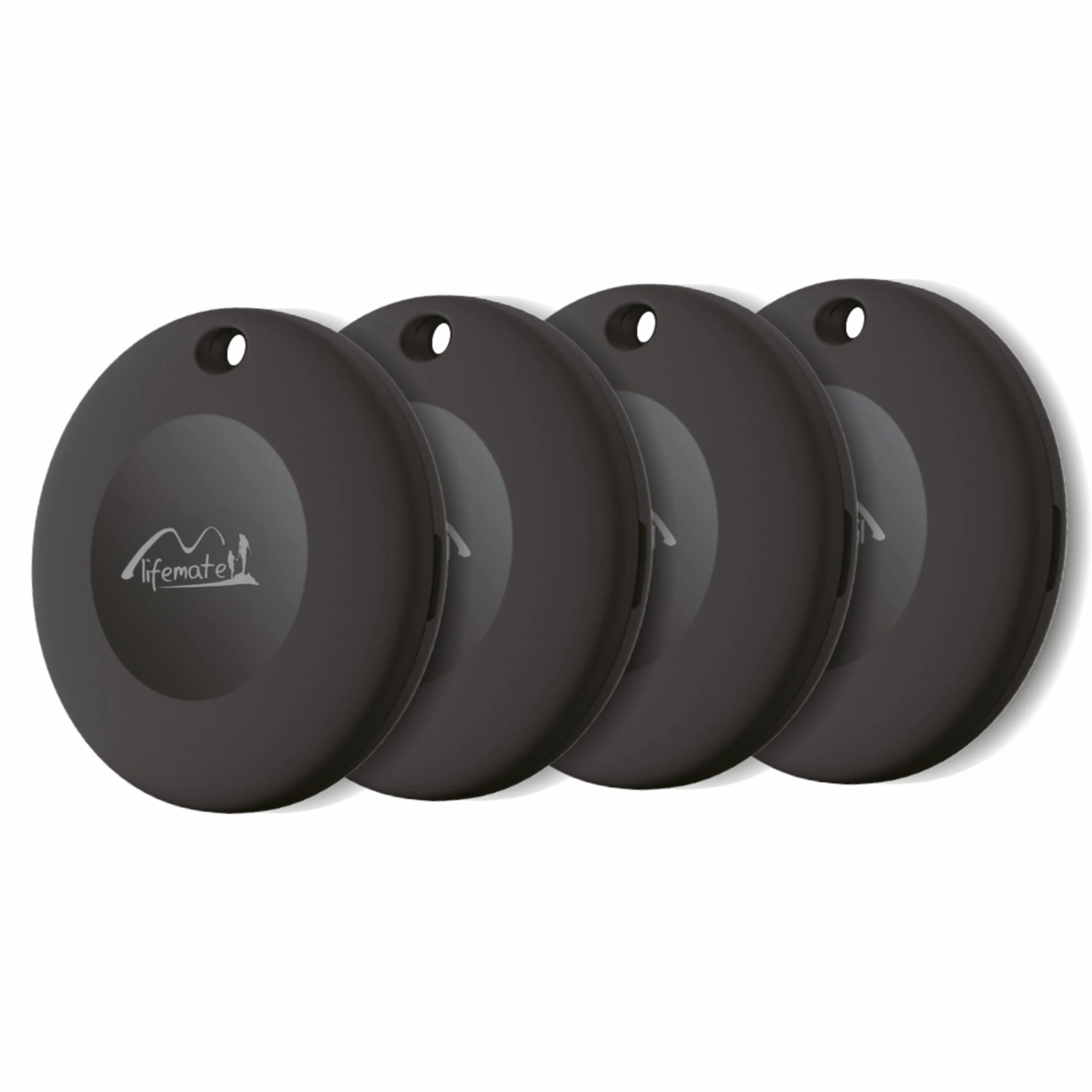 Lifemate Tag Android 4 Pack – Localizzatore GPS Bluetooth IP67 Impermeabile Trova Chiavi e Oggetti Smarriti