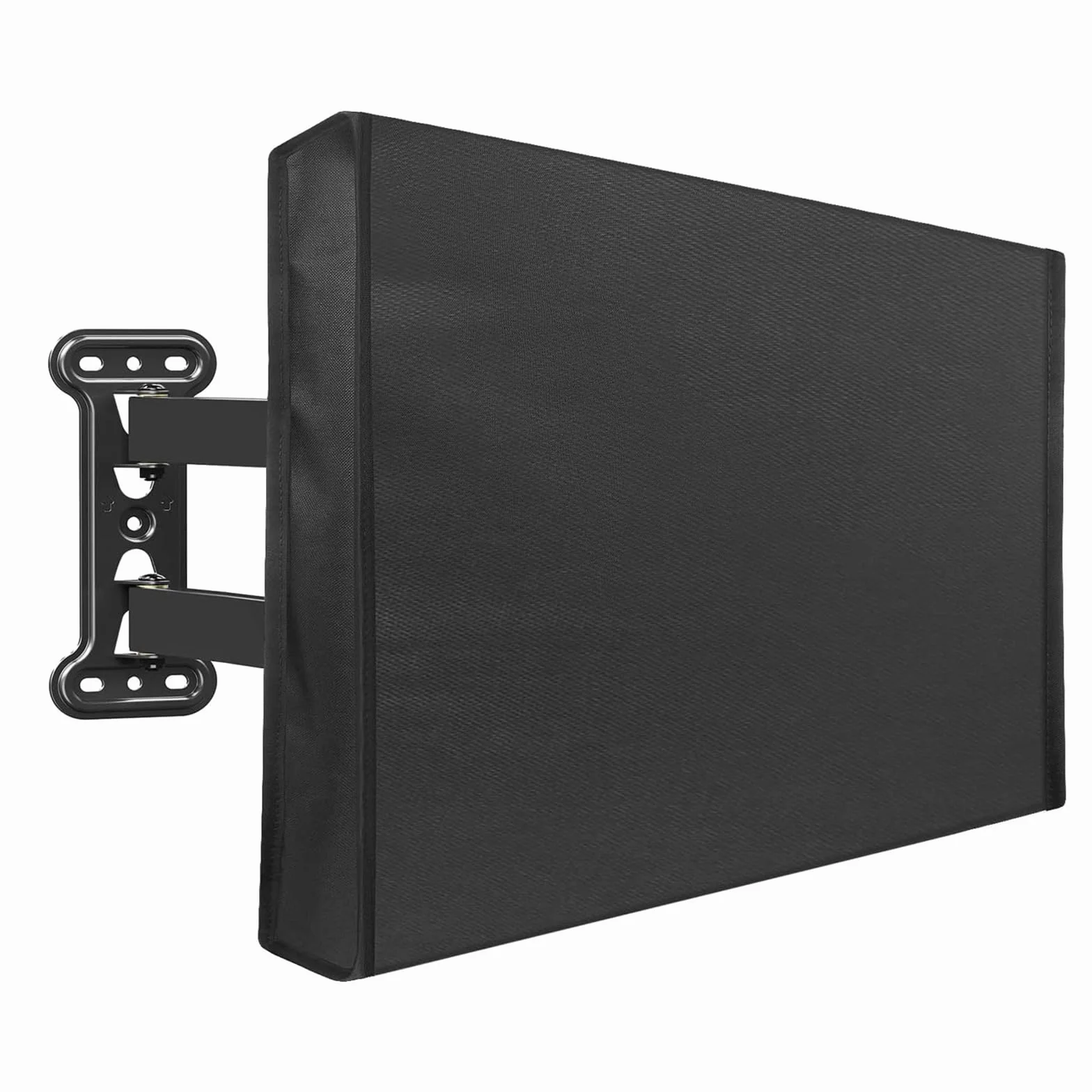NONMON Cover per TV Esterno 46-48 Pollici, Custodia Protettiva Impermeabile Anti-UV Oxford 600D Nero
