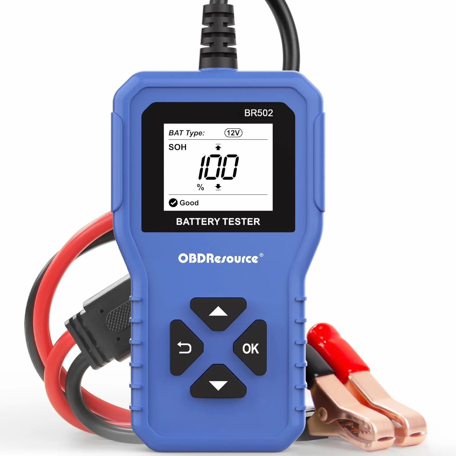 Tester Batterie 6V/12V/24V 100-2000 CCA 2-220 Ah Analizzatore per Auto Moto Tosaerba