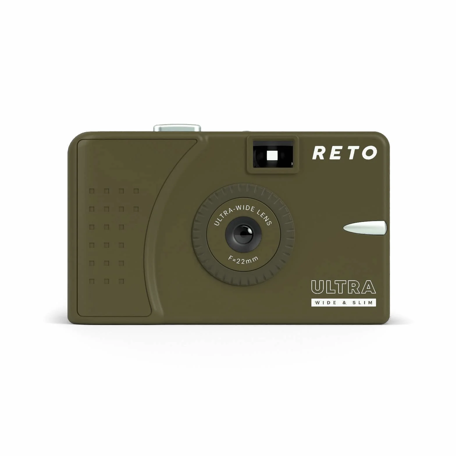 RETO Ultra Wide & Slim 35 mm Riutilizzabile Fotocamera (Olive)