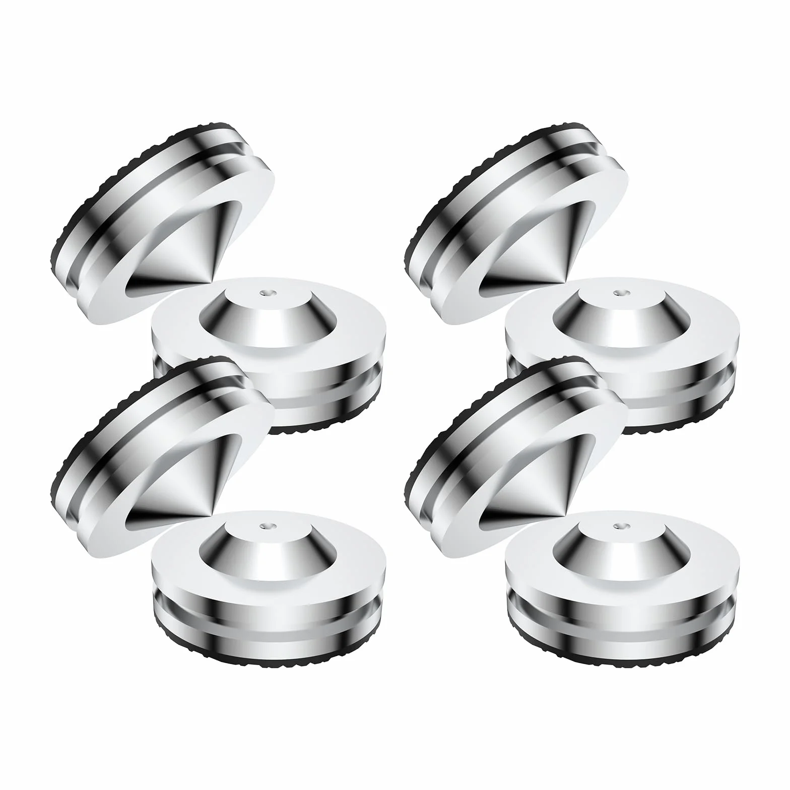 Tertullus 4 piedini per altoparlanti anti-vibrazione 27 mm × 11 mm