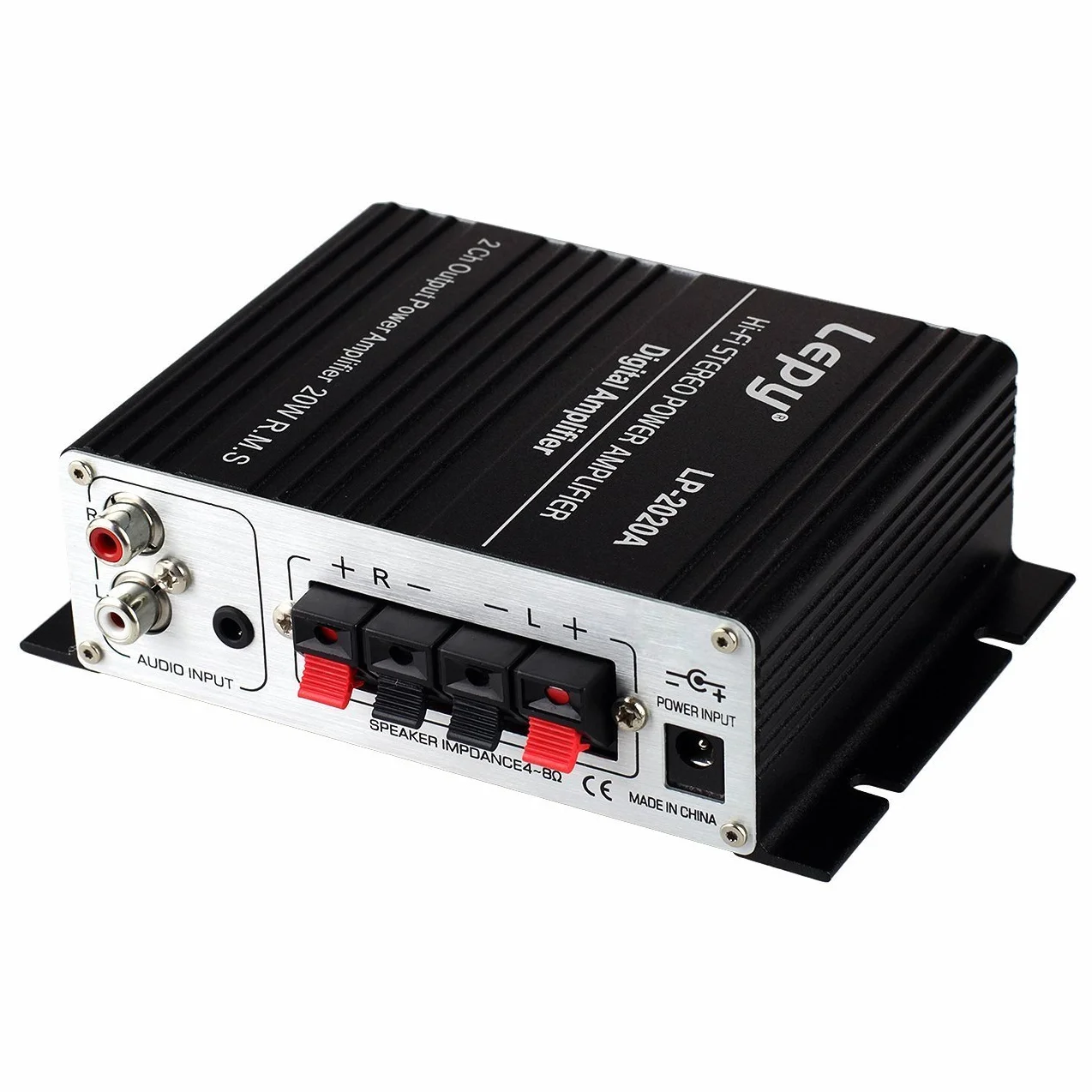 Lepy LP- 2020A HiFi (2 x 20W) Amplificatore Audio Stereo per MP3 MP4 Telefono Computer DAC ECC + Rifornimento di Corrente Alternata Adattatore del Caricatore di DC 13.5V 3A