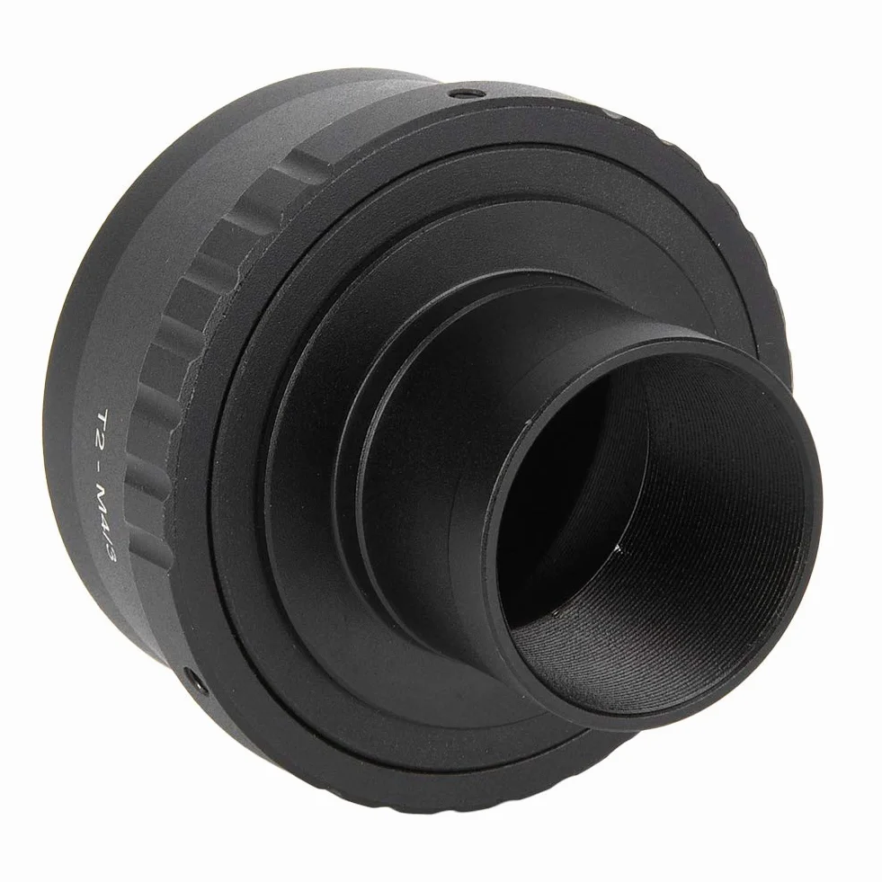 T2-M4 / 3 Anello Adattatore per Telescopio, 1,25 Pollici Anello Adattatore per Telescopio in Metallo per Olympus M4 / 3 Fotocamera